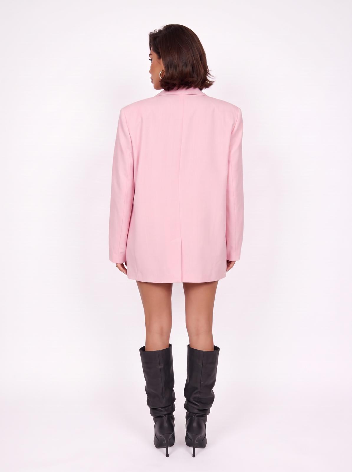 Blazer Moderno-Rosa