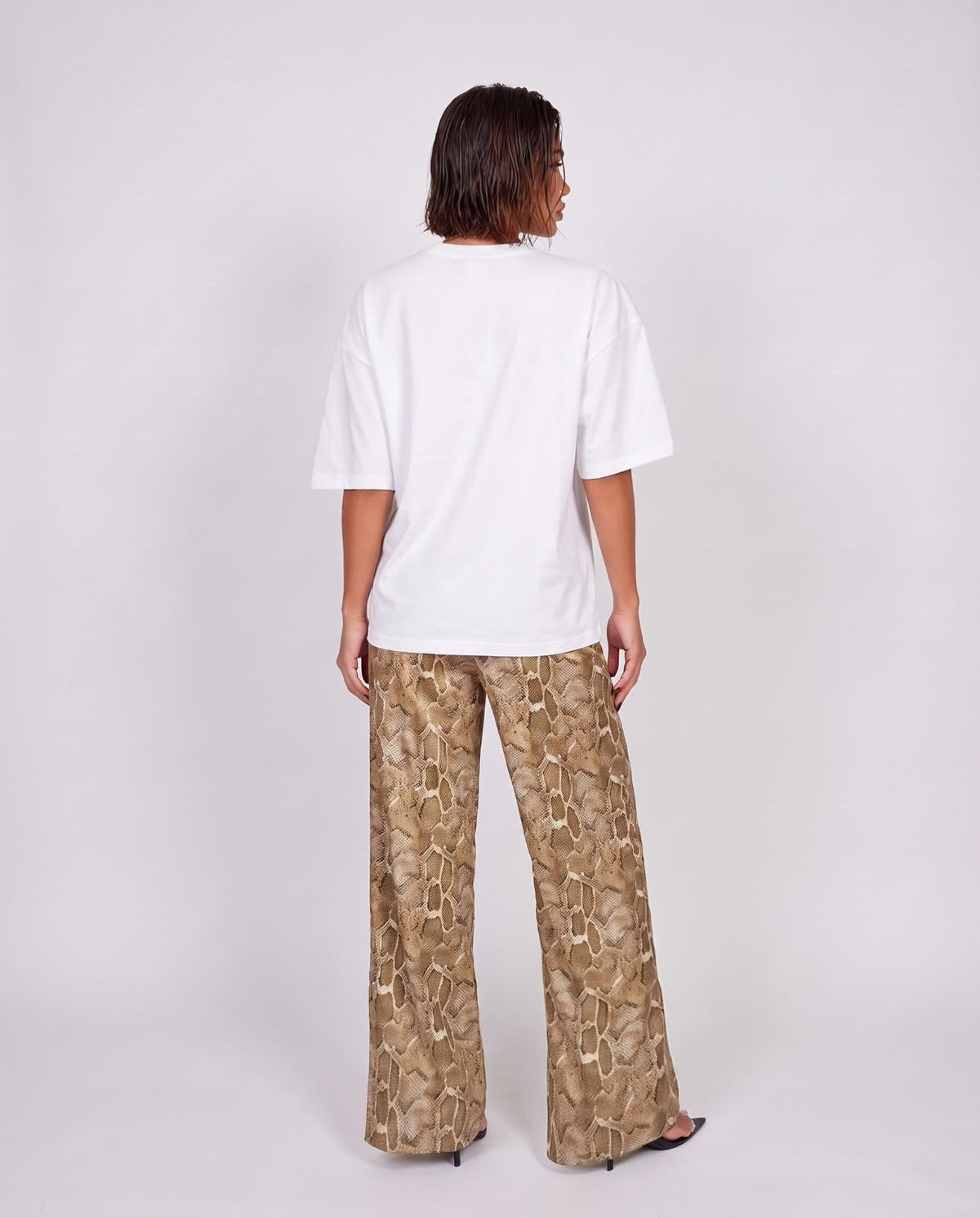 Pantalone Toxic Love-Beige