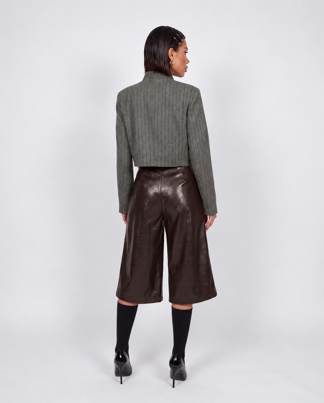 Bermuda Liquid Leather-Brown