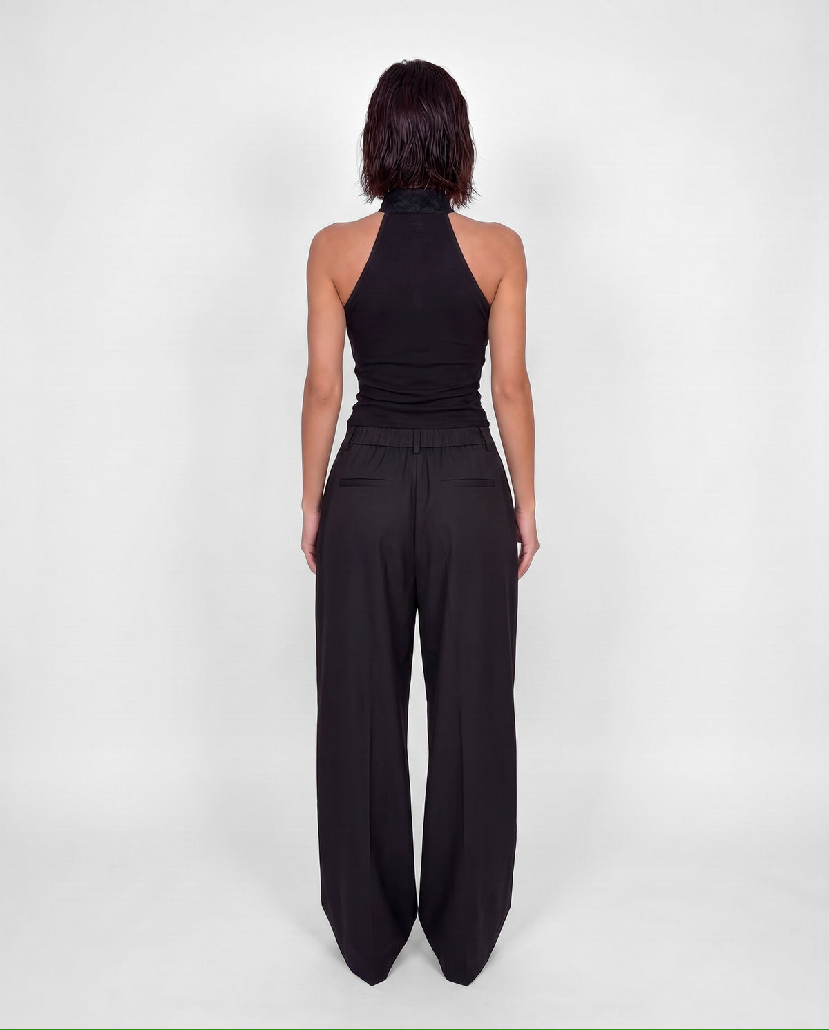 Pantalone Sharp Cut-Black