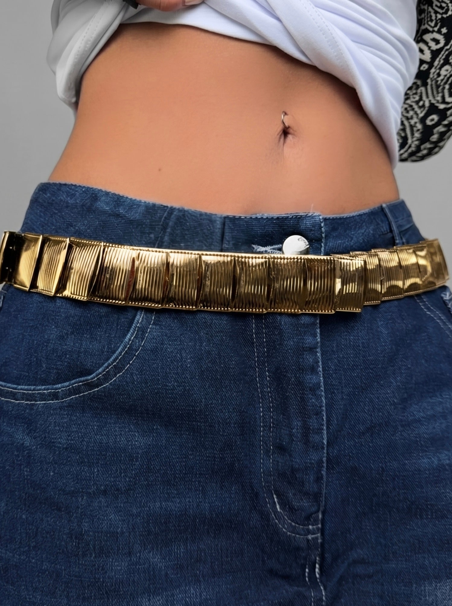 Cintura Rectangle-Gold
