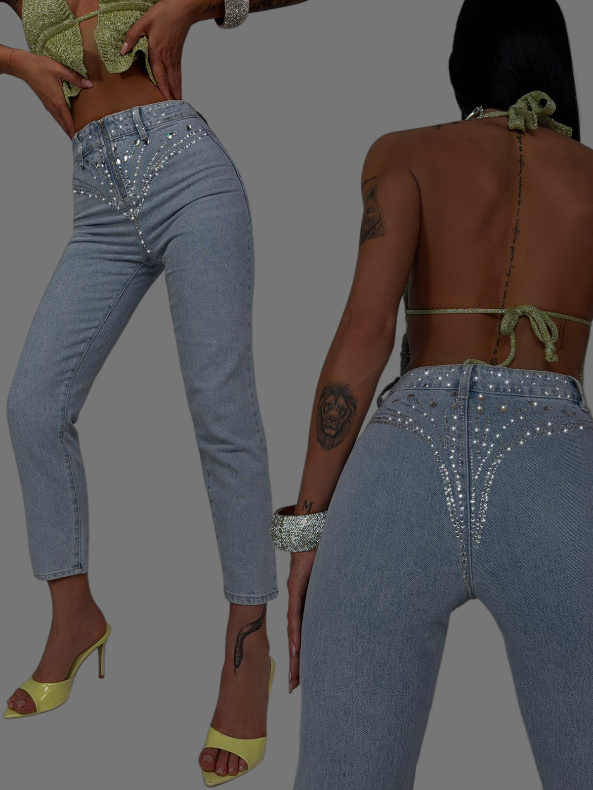 Sparkle Denim Jeans