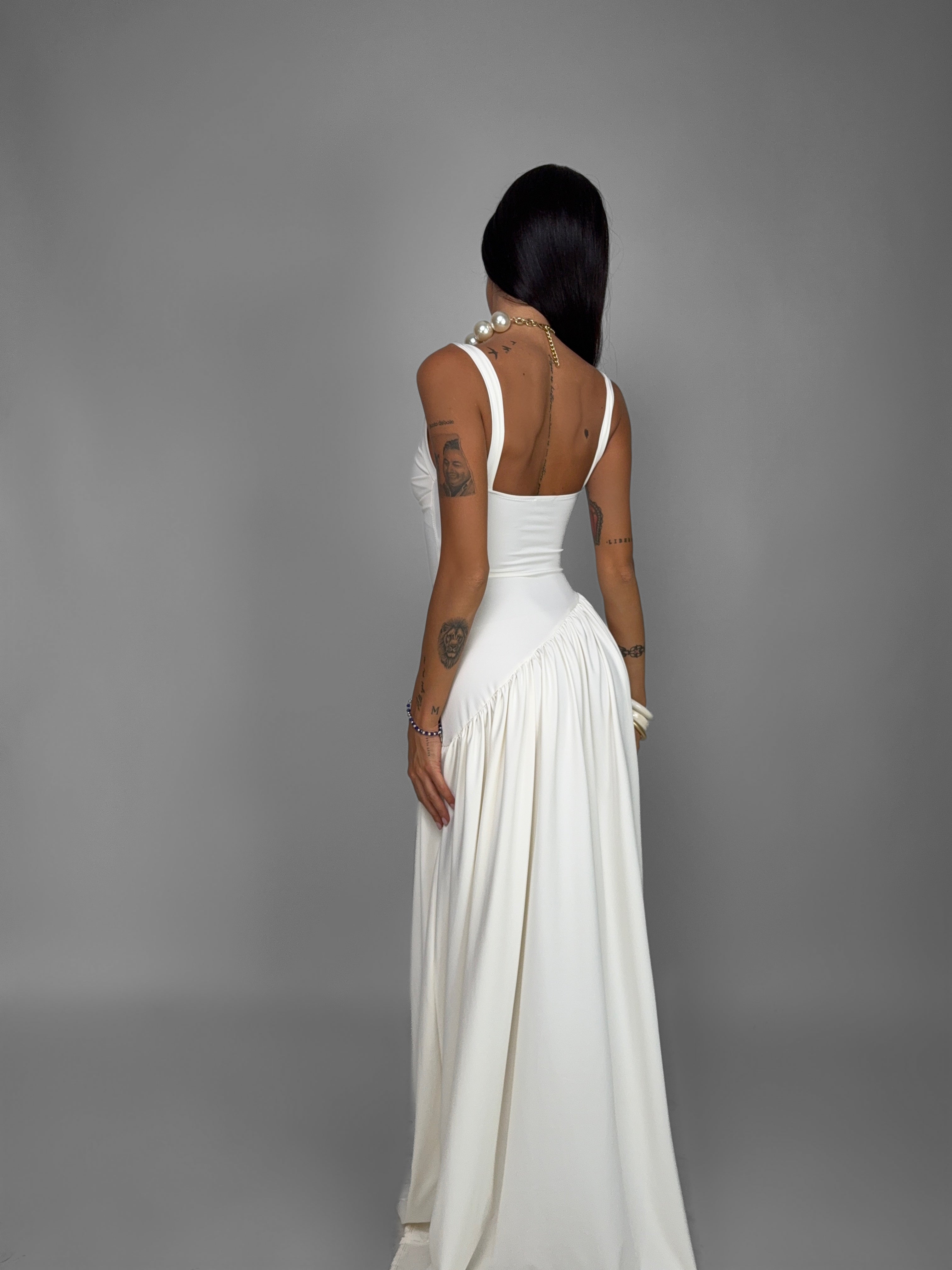 Abito Barely There-White