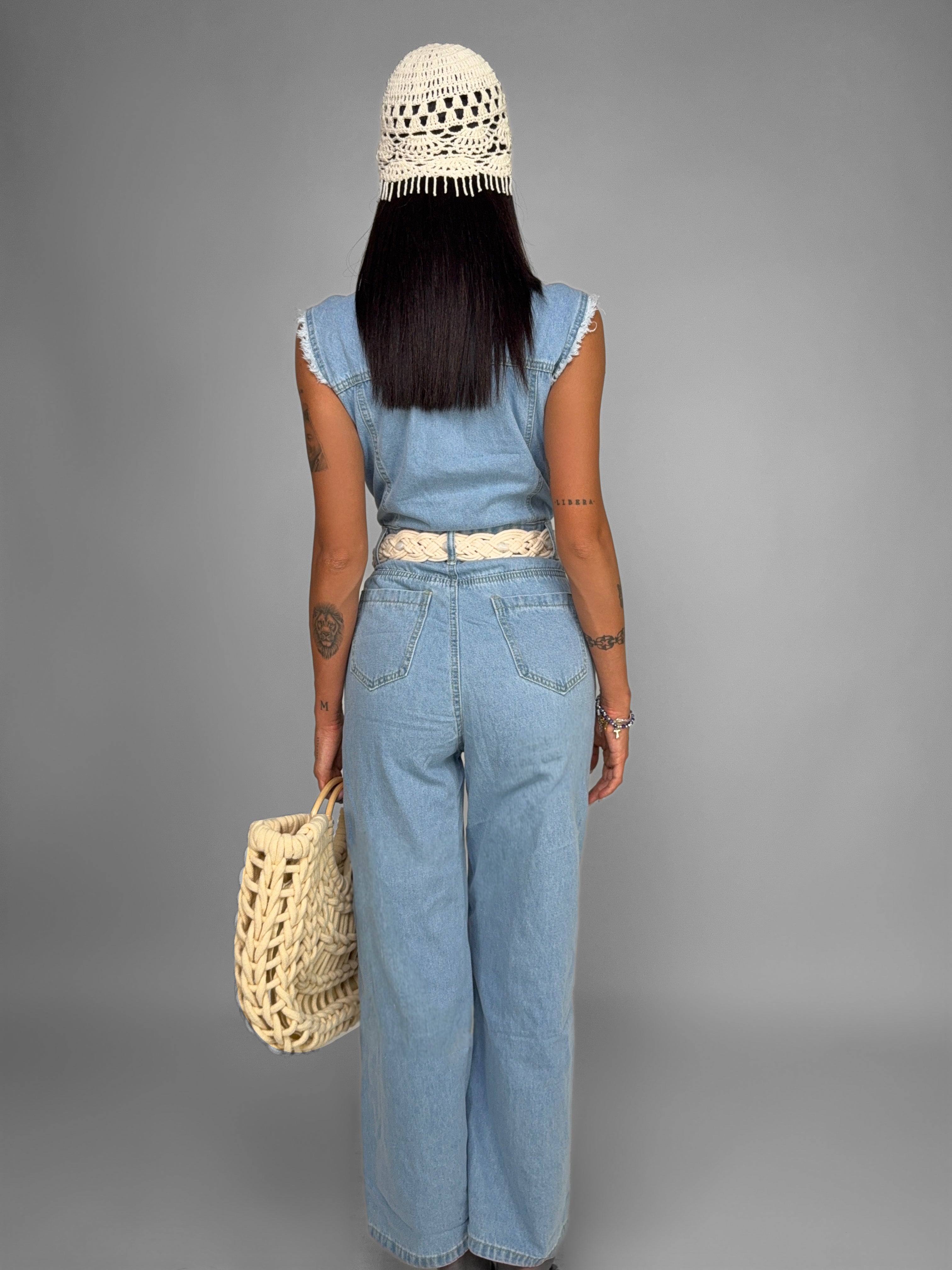 Tuta Denim Utility