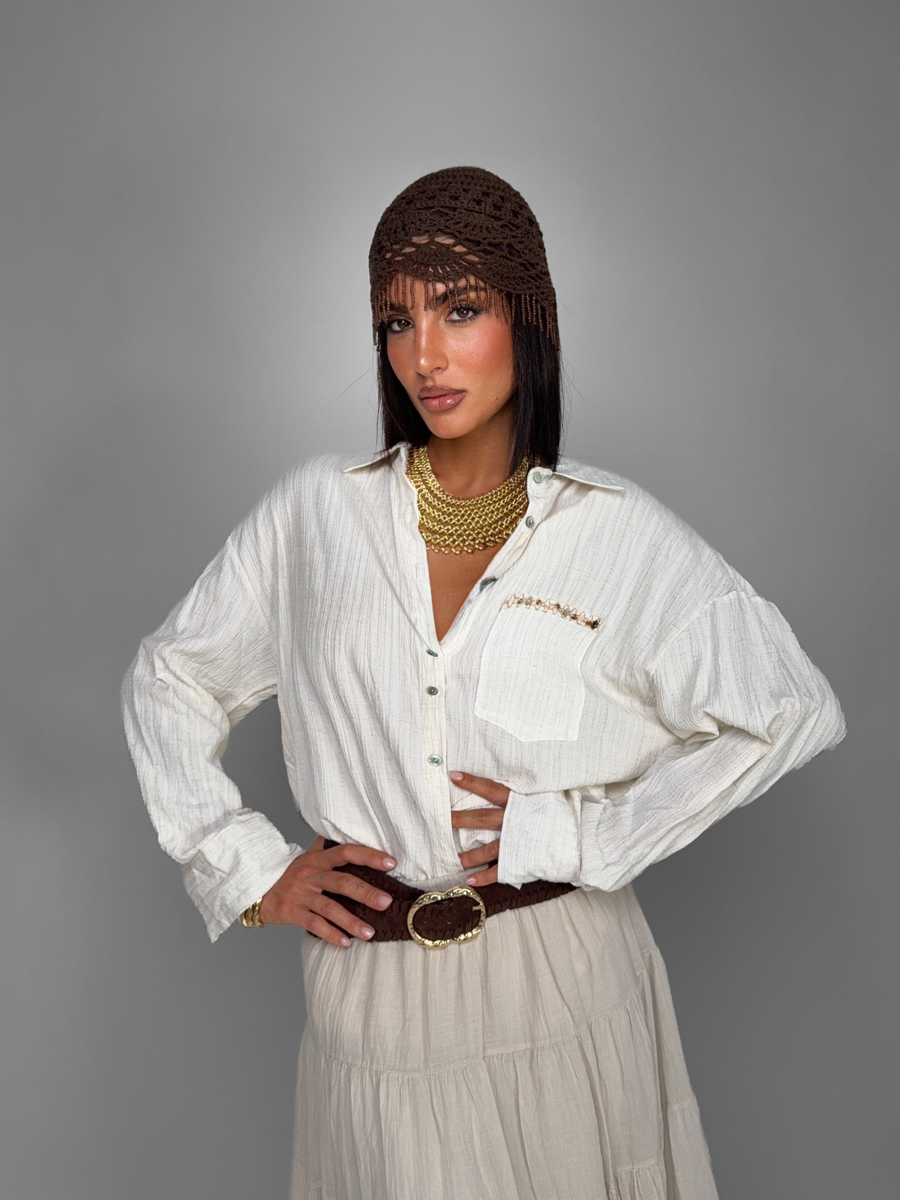 Camicia Sand Tone