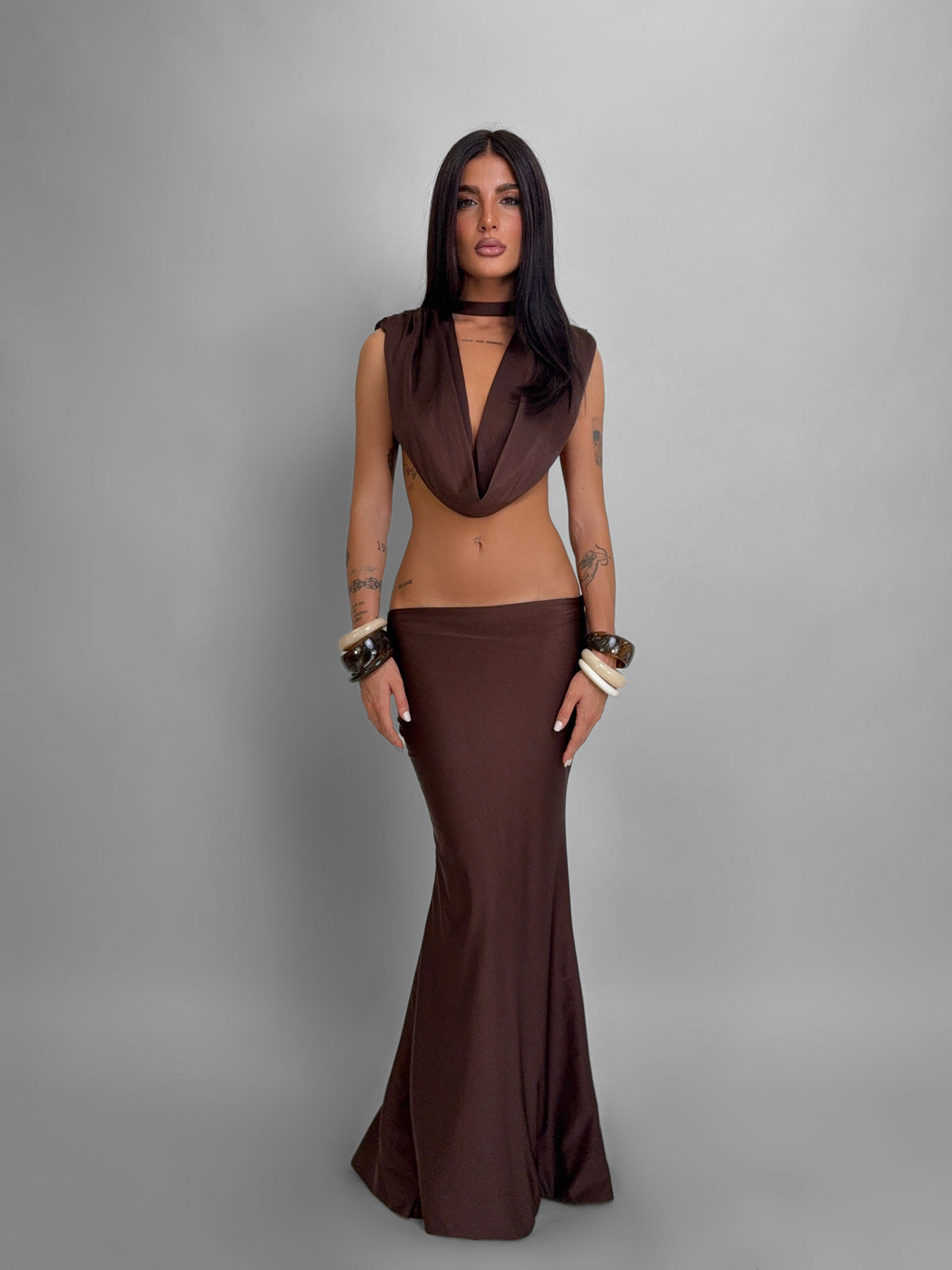 Coord Set Afrodite-Brown