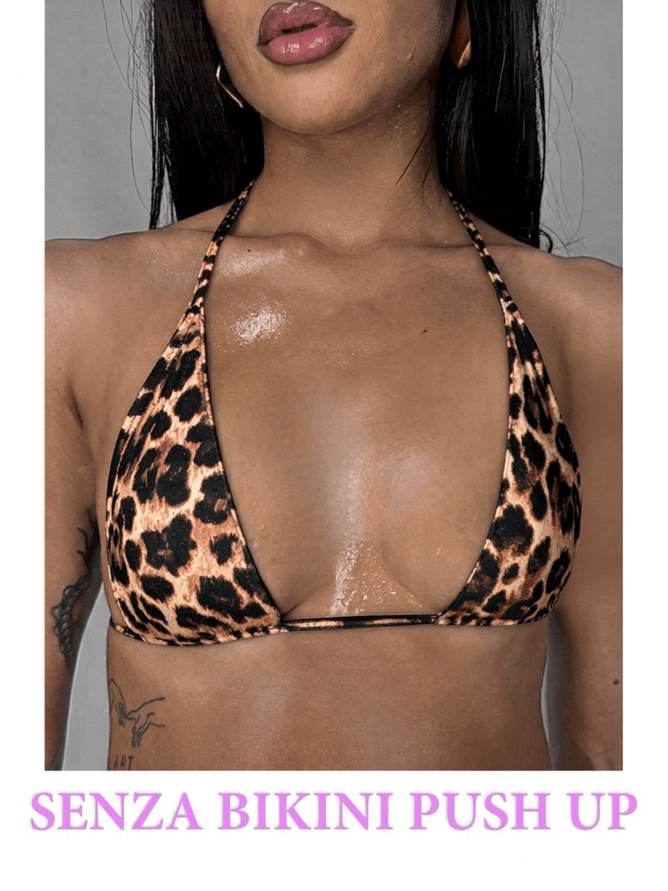 Bikini Pamela Push Up +2 Leopard