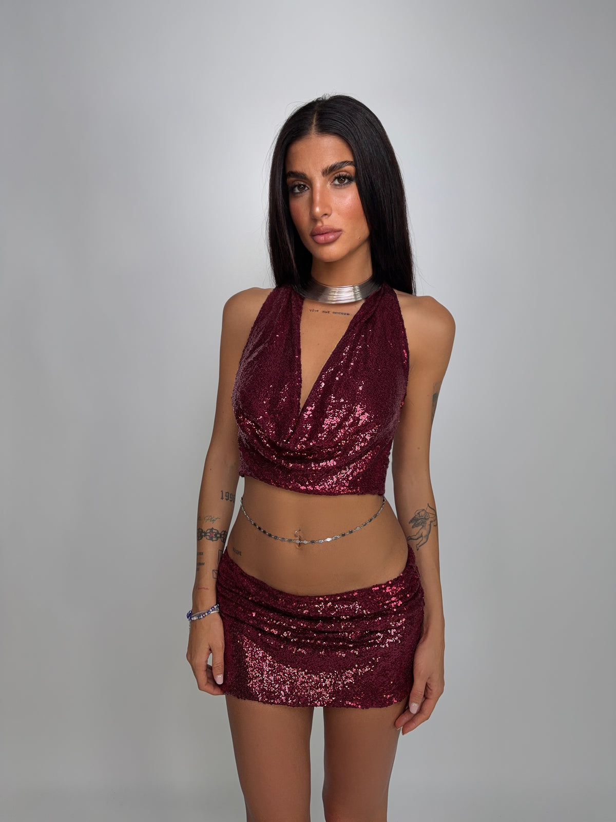 Completo Sparkle-Cherry Red