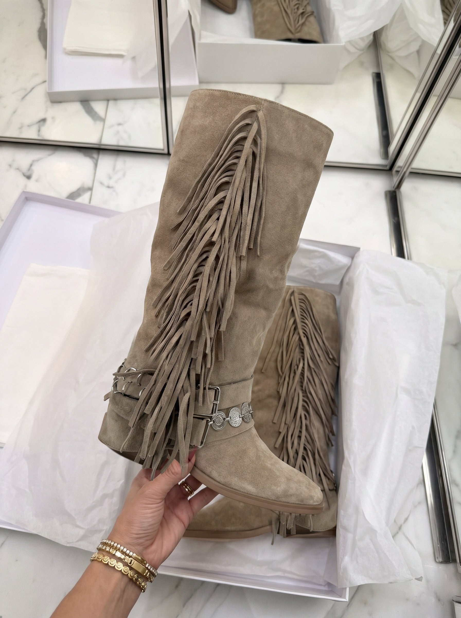 Coachella cowboy boots