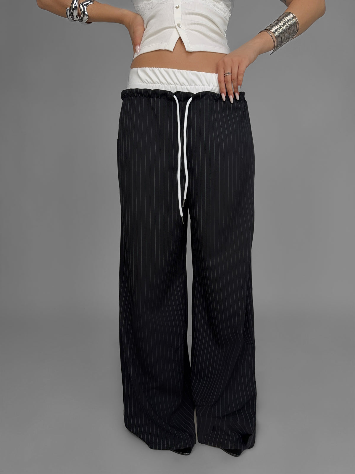 Boxer Hem Trousers