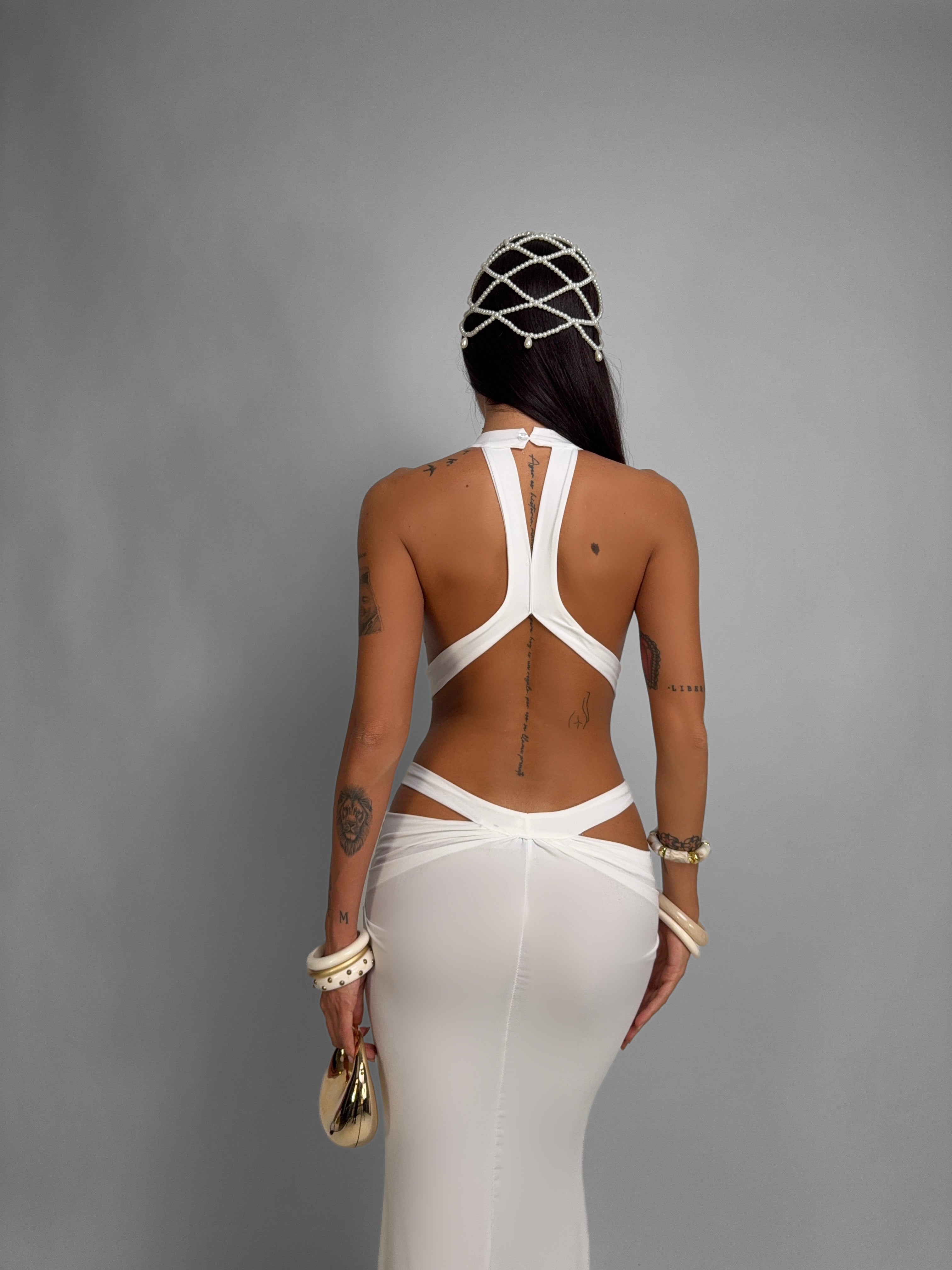 Abito Monica-White