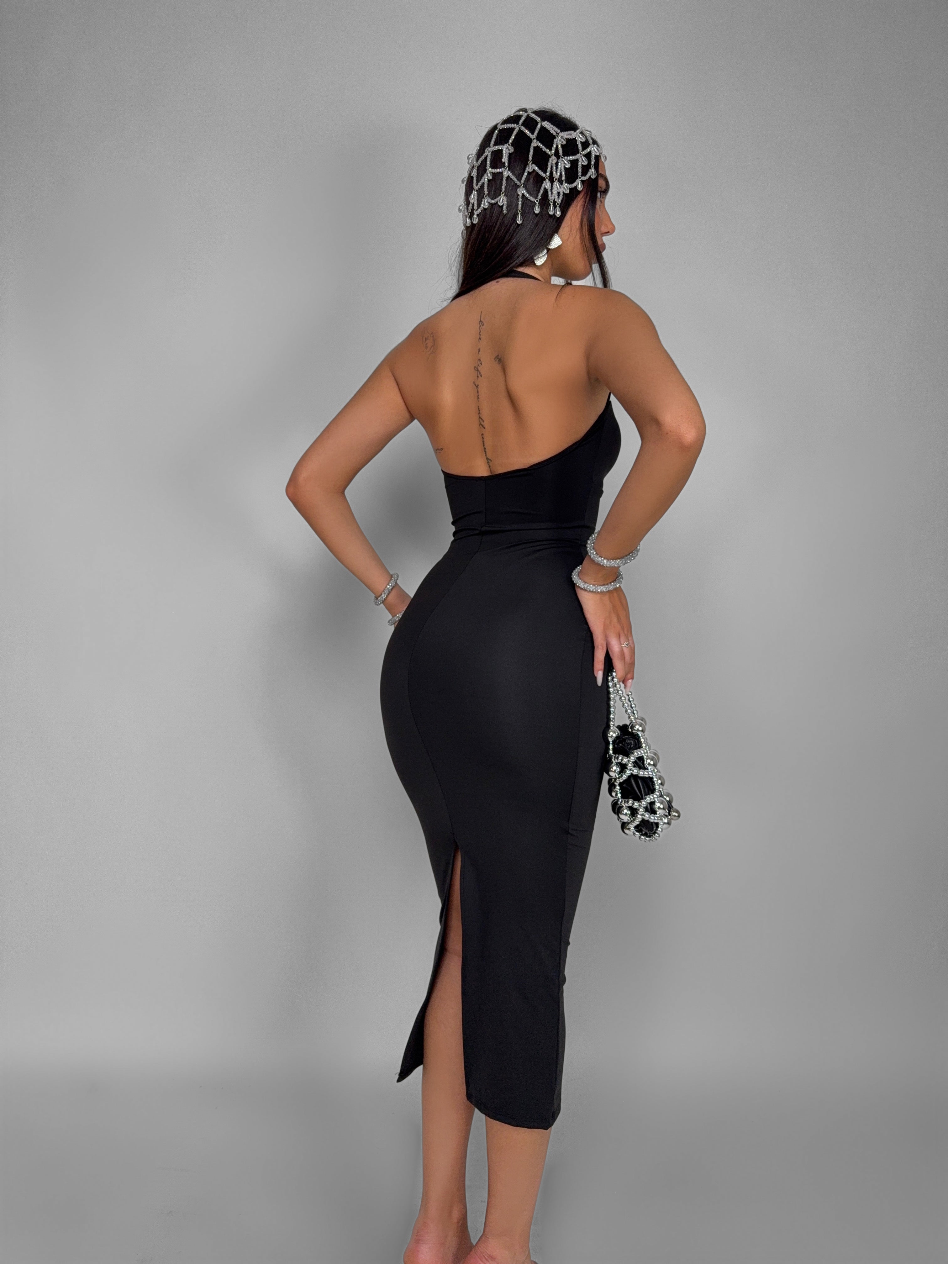 Abito Black Longline