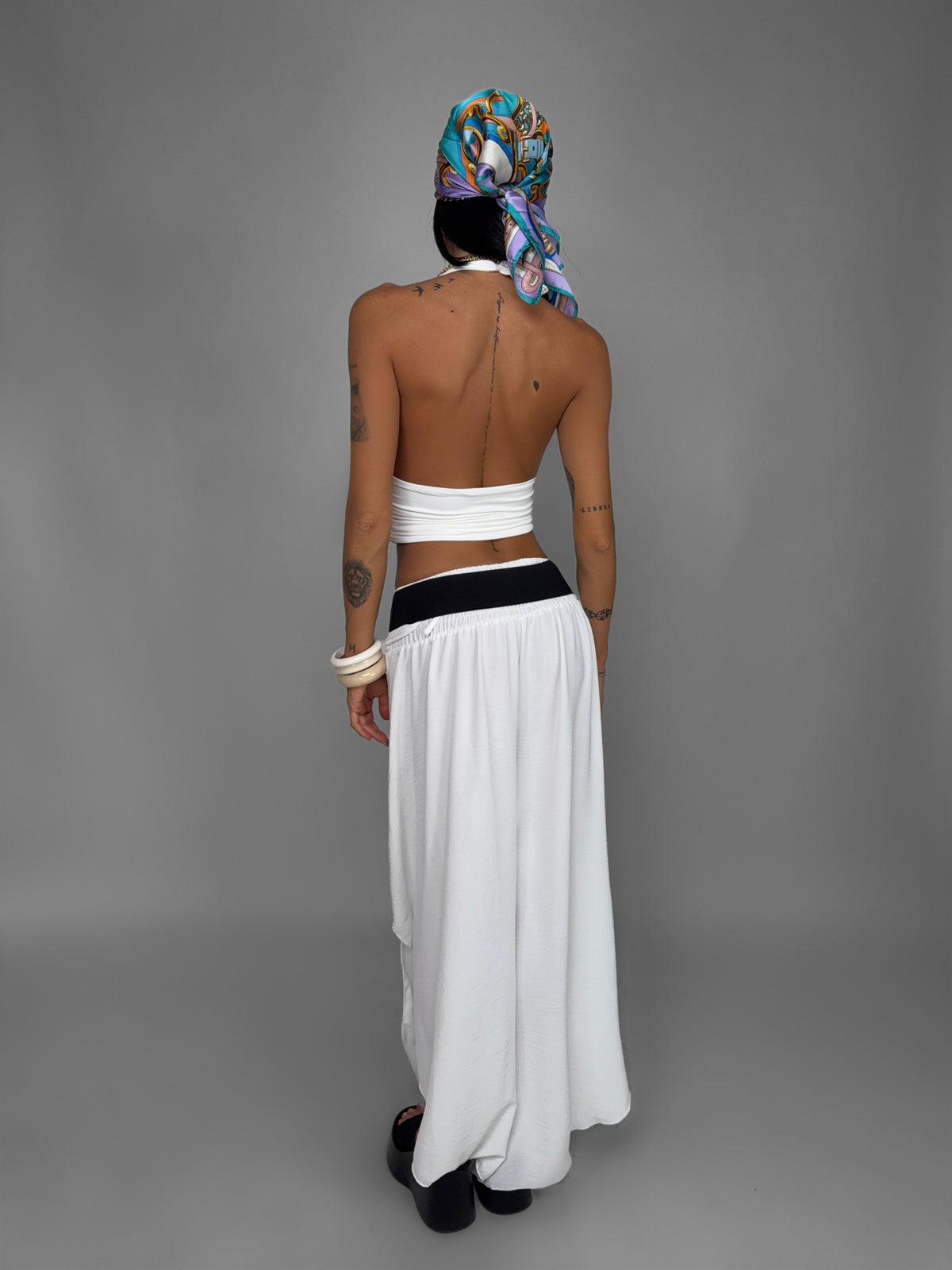Pantalone Turkish-White