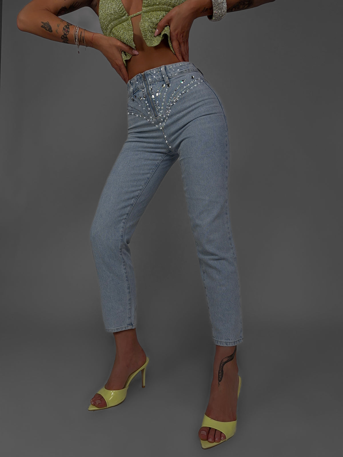 Sparkle Denim Jeans