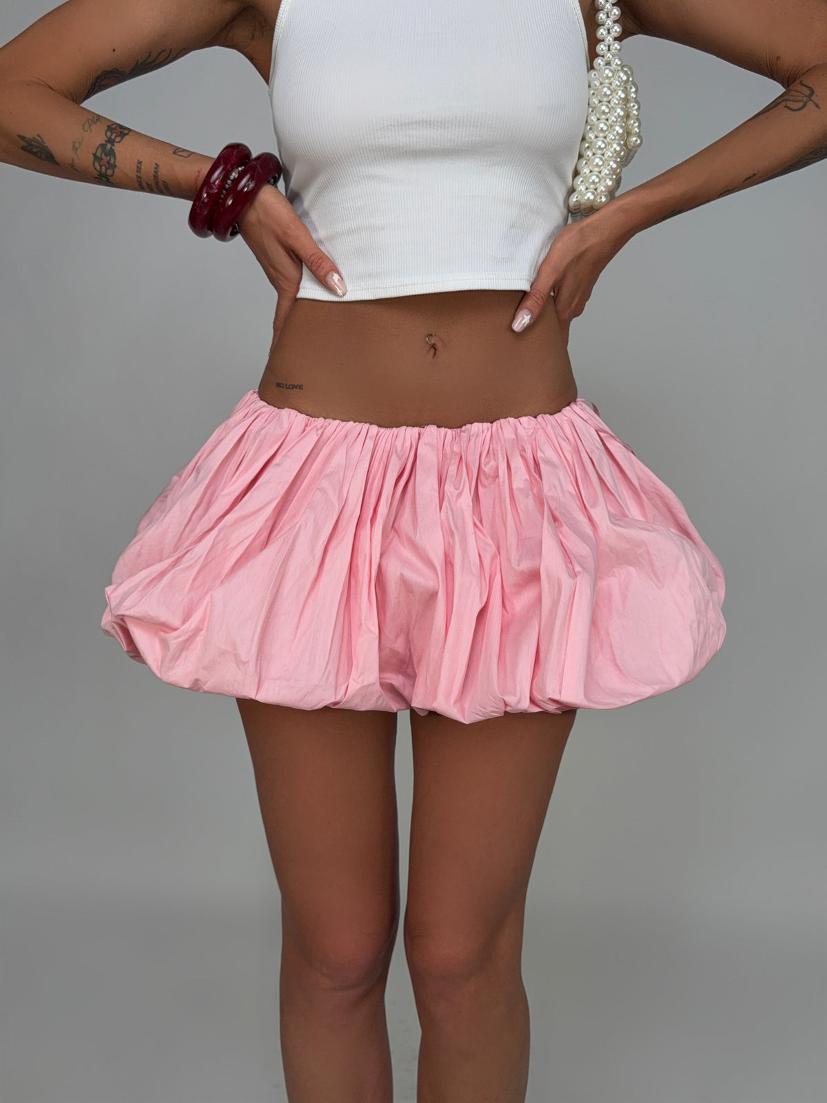 Shorts Bubble-Grey