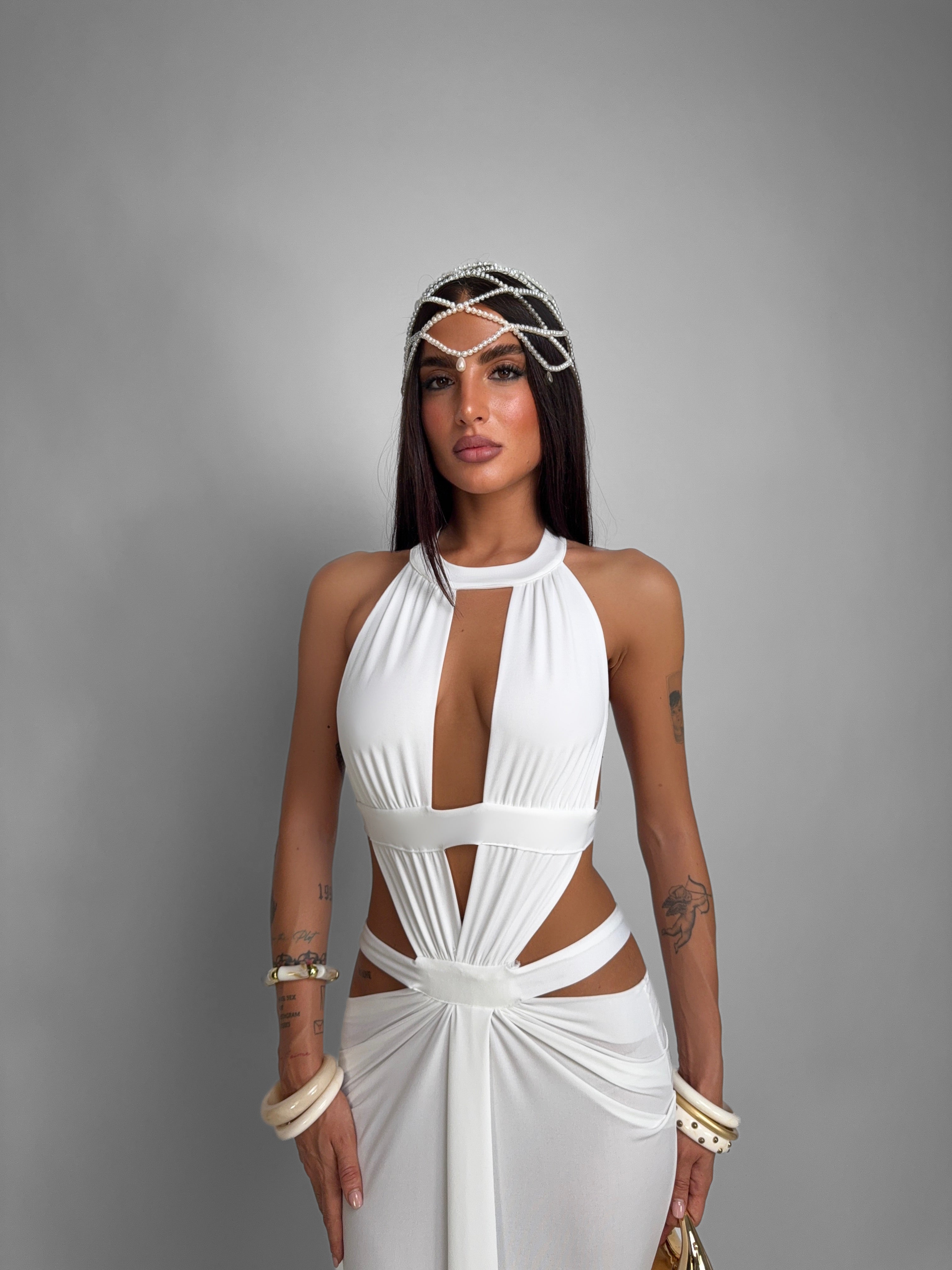 Abito Monica-White
