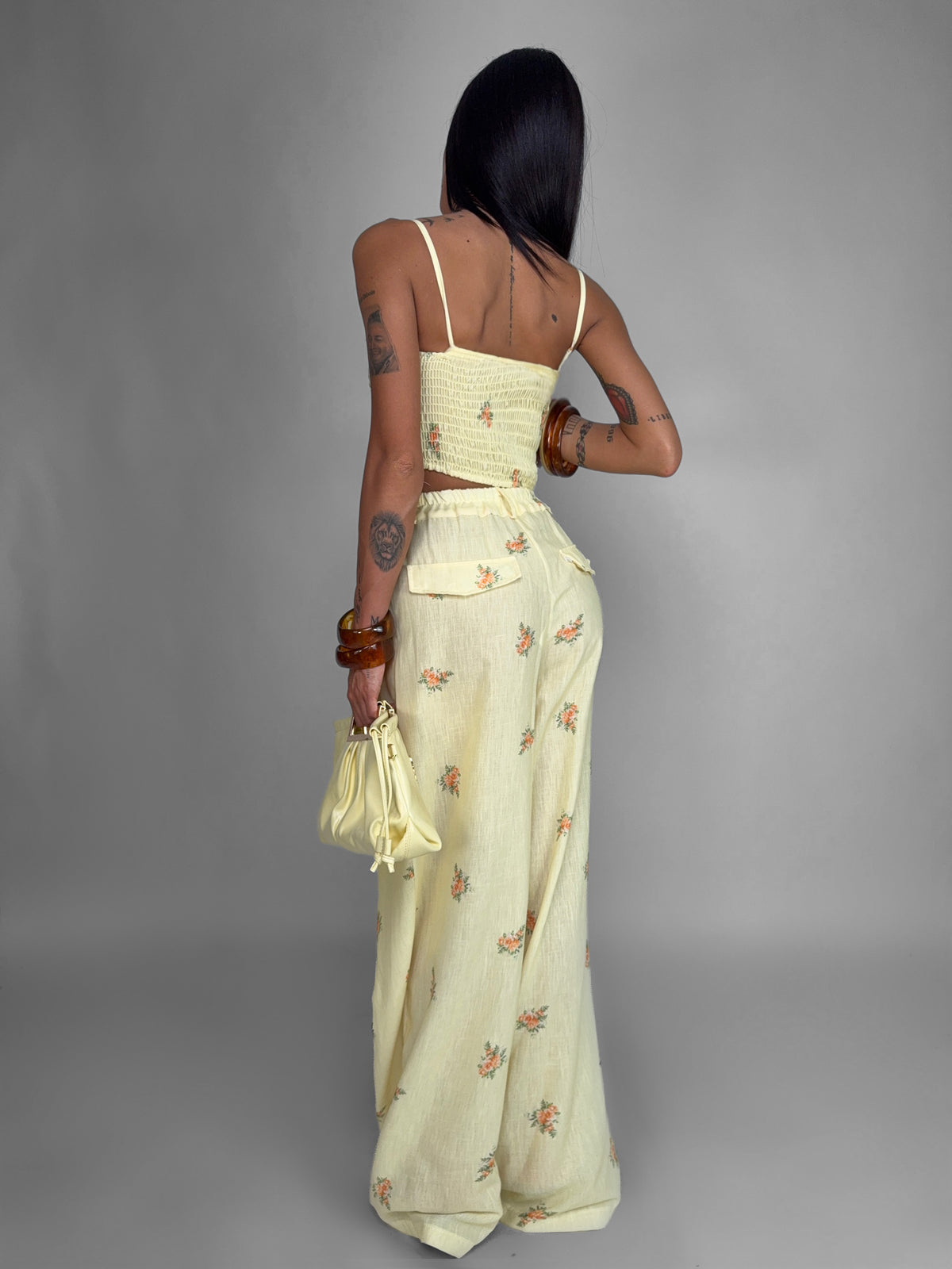 Completo Tiny Floral-Yellow