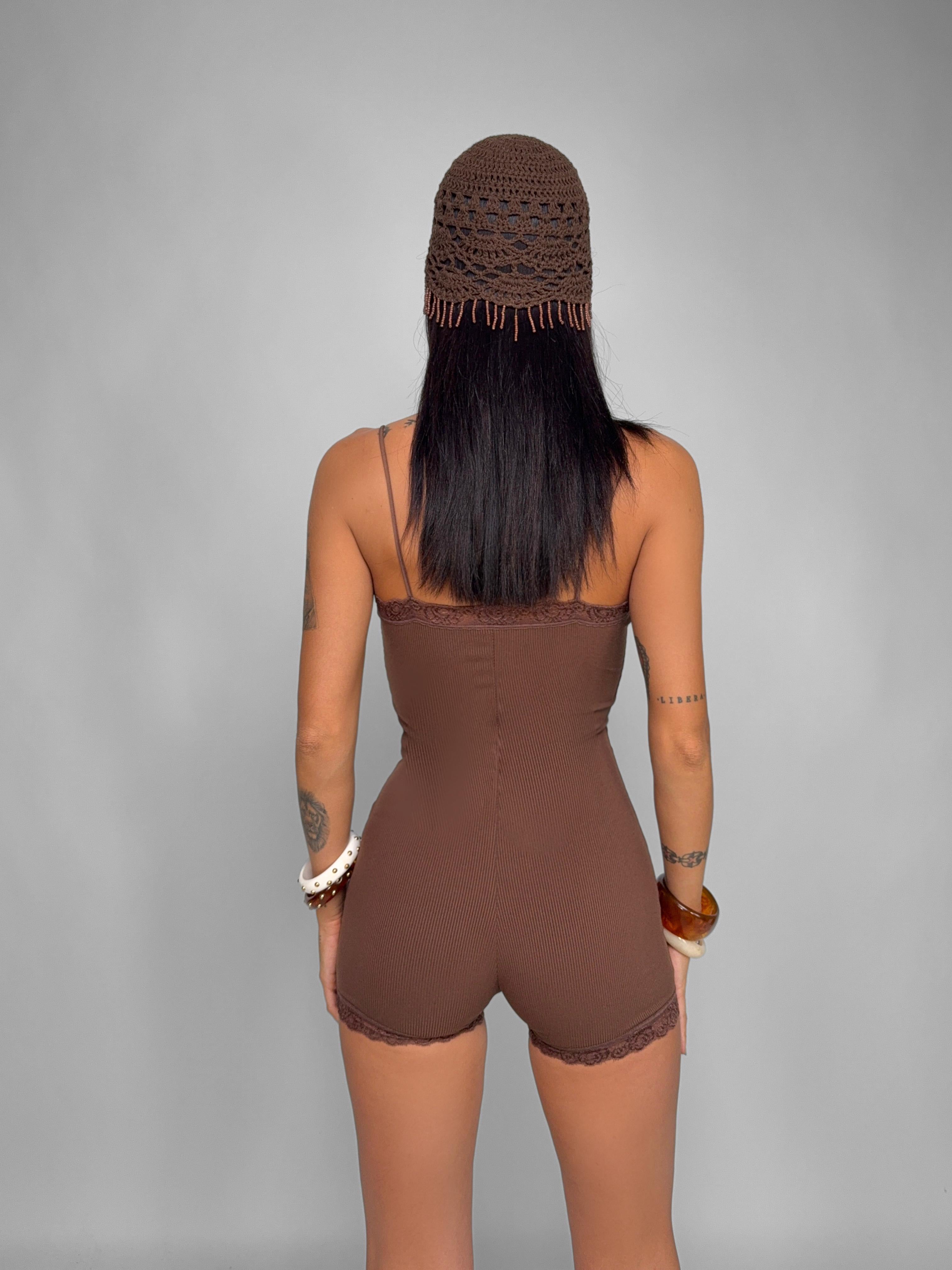 Royal Lace Jumpsuit - Black