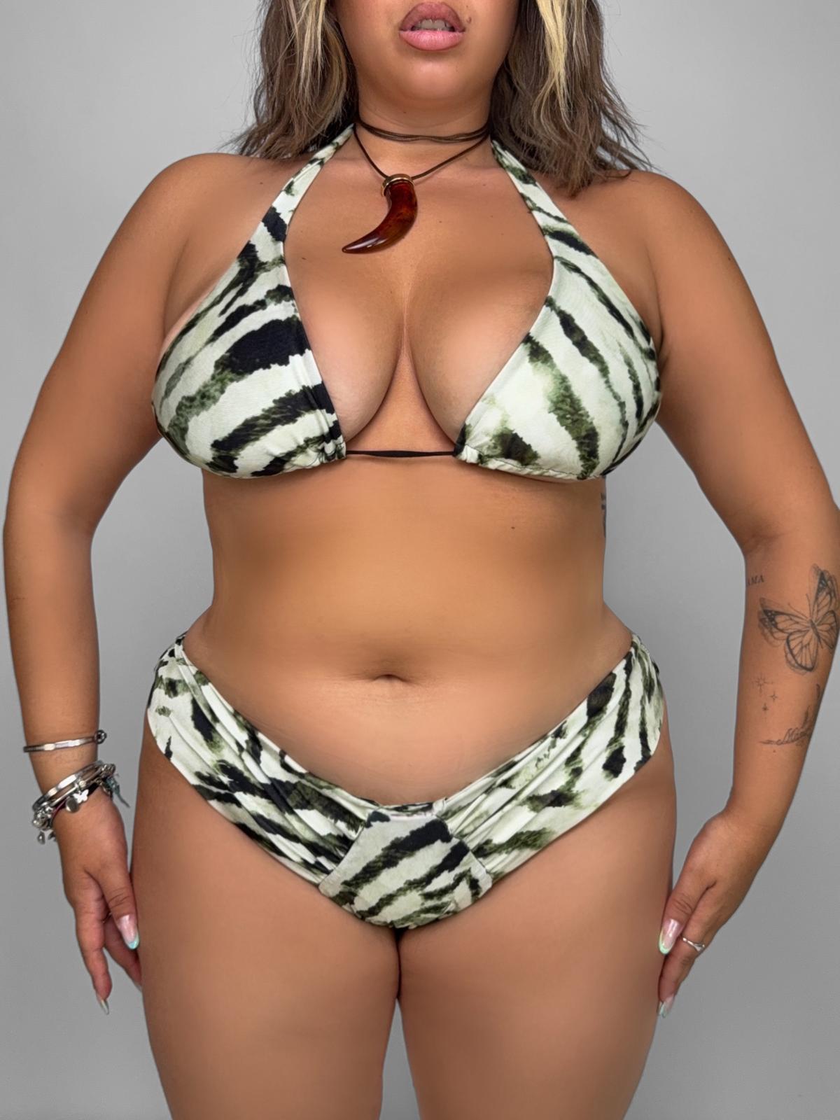 CURVY FIT-Total Look Avery-Tigrato