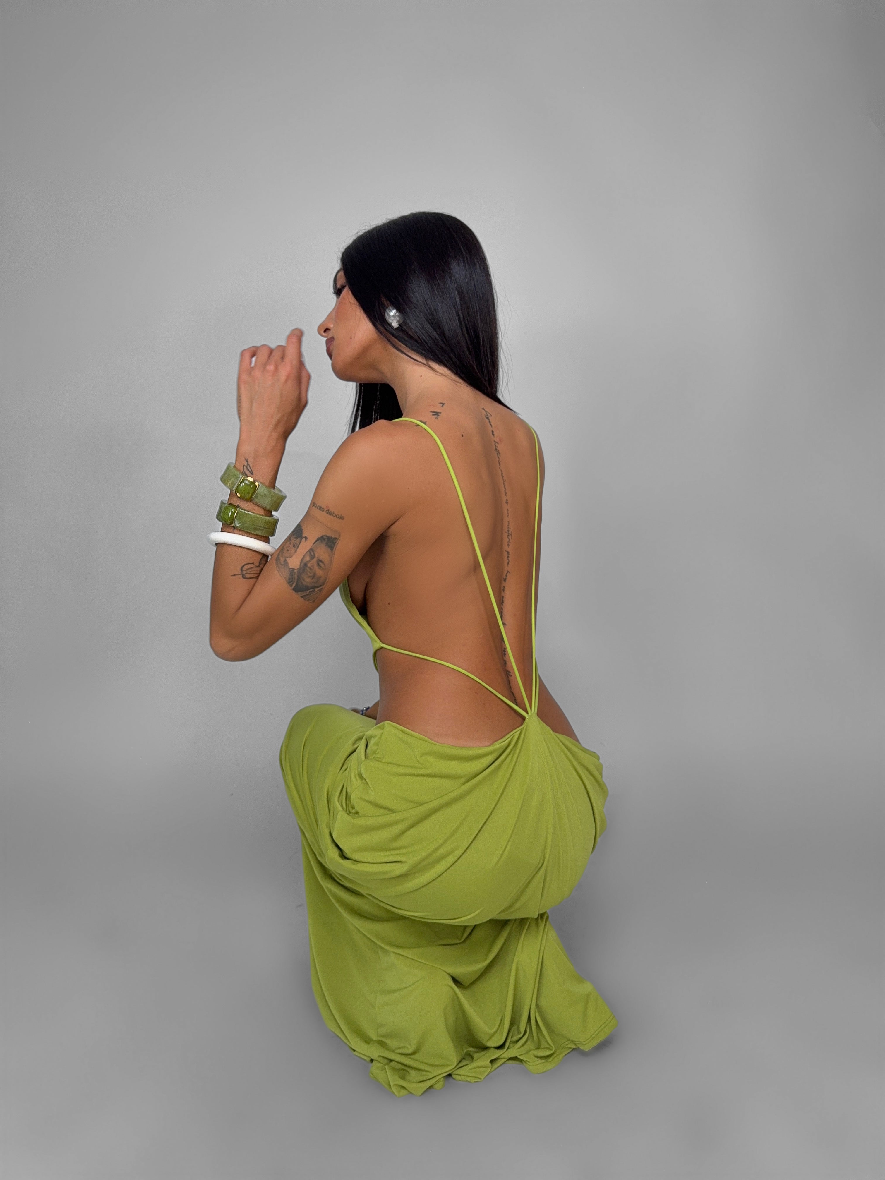 Abito Valentine-Green