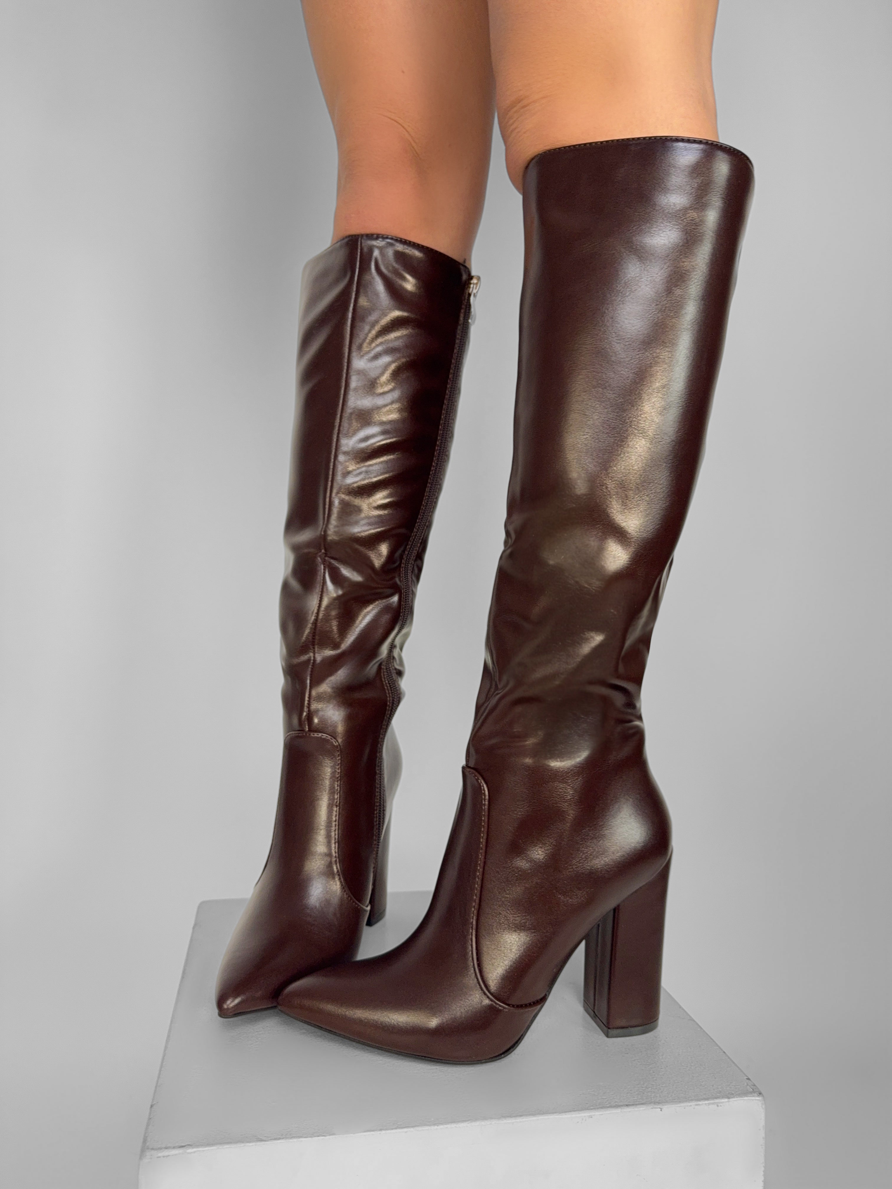 Fashion Boot-Brown