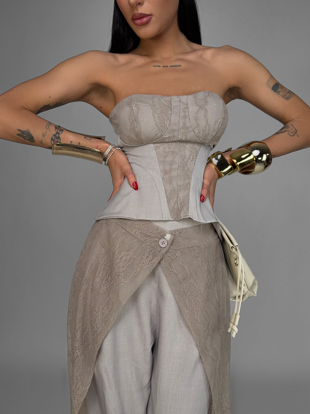 Completo Lace Insert-Beige