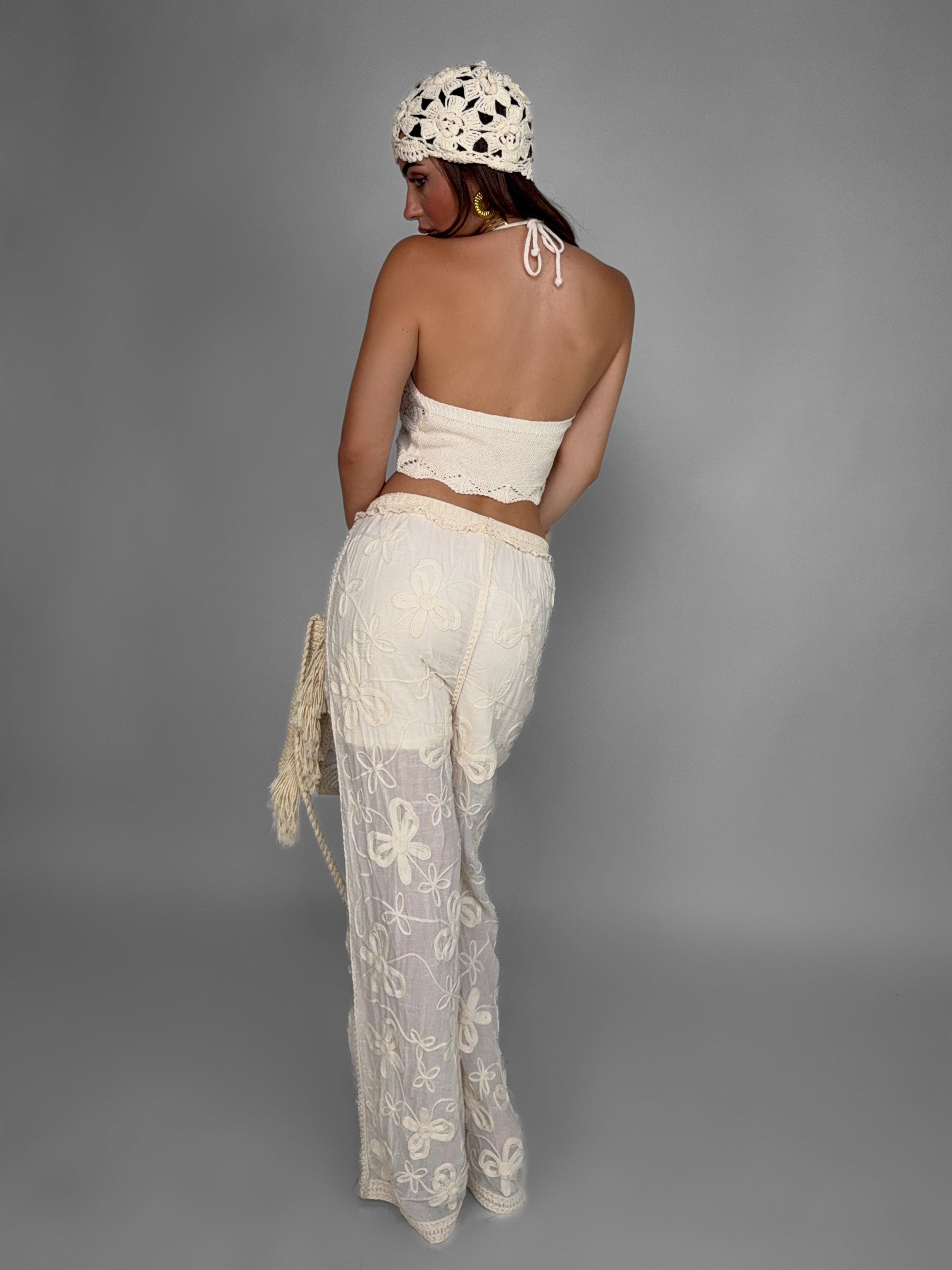 Top Beige Boho