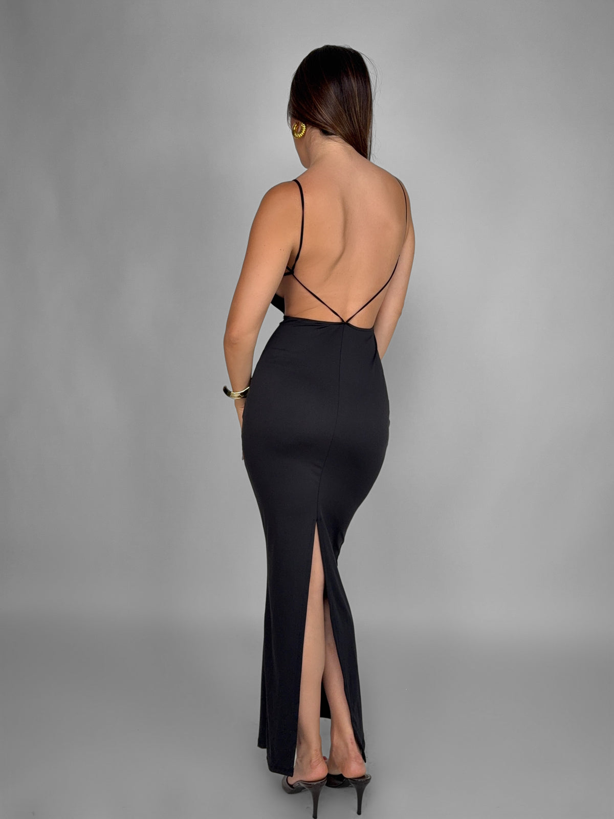 Abito Siren Tide-Black