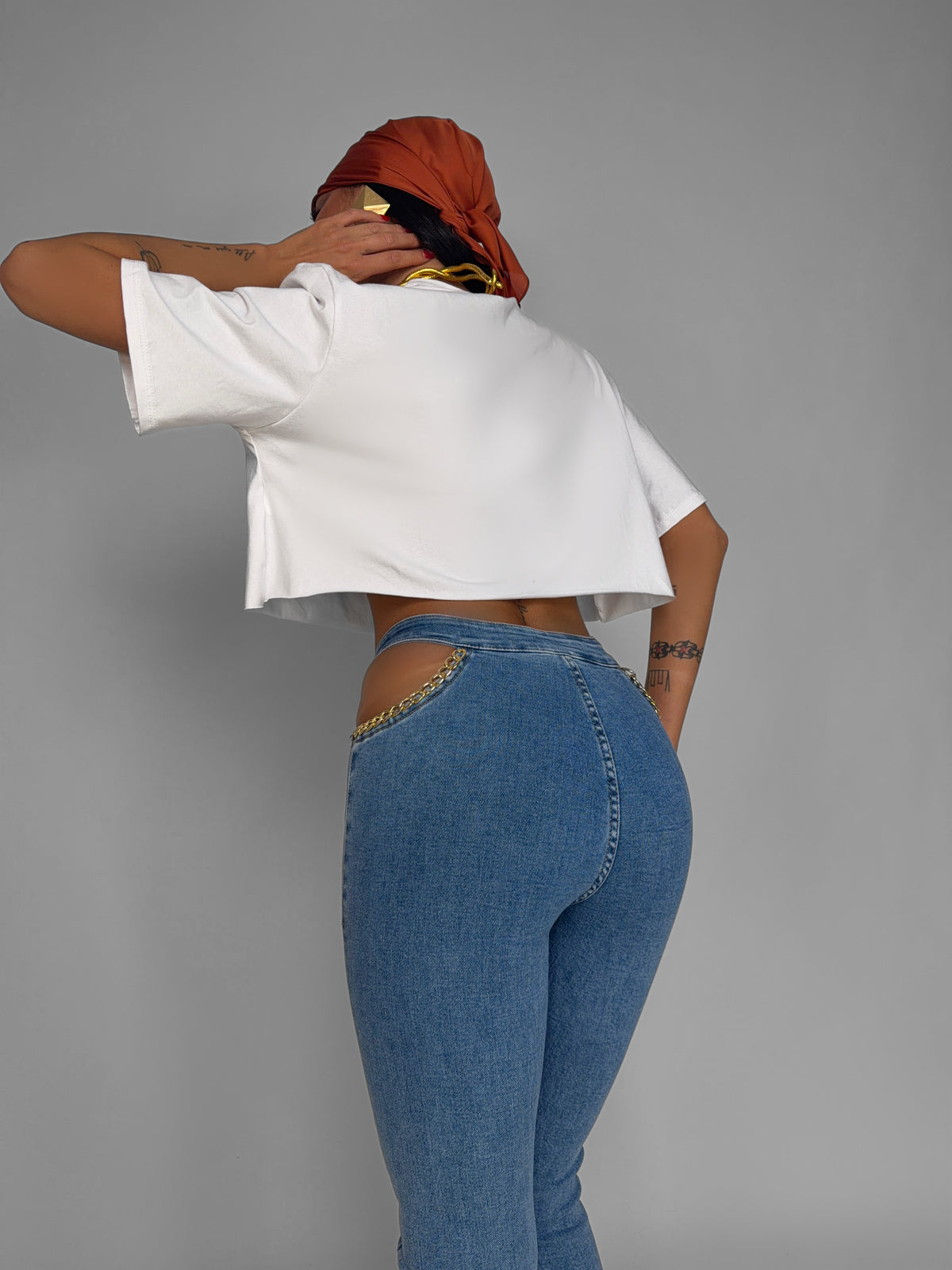 Twin Chain Jeans