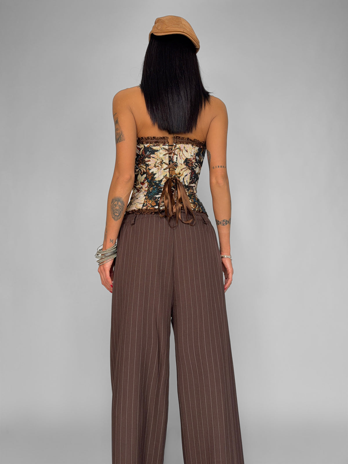 Pantalone Prime Tailored-Brown