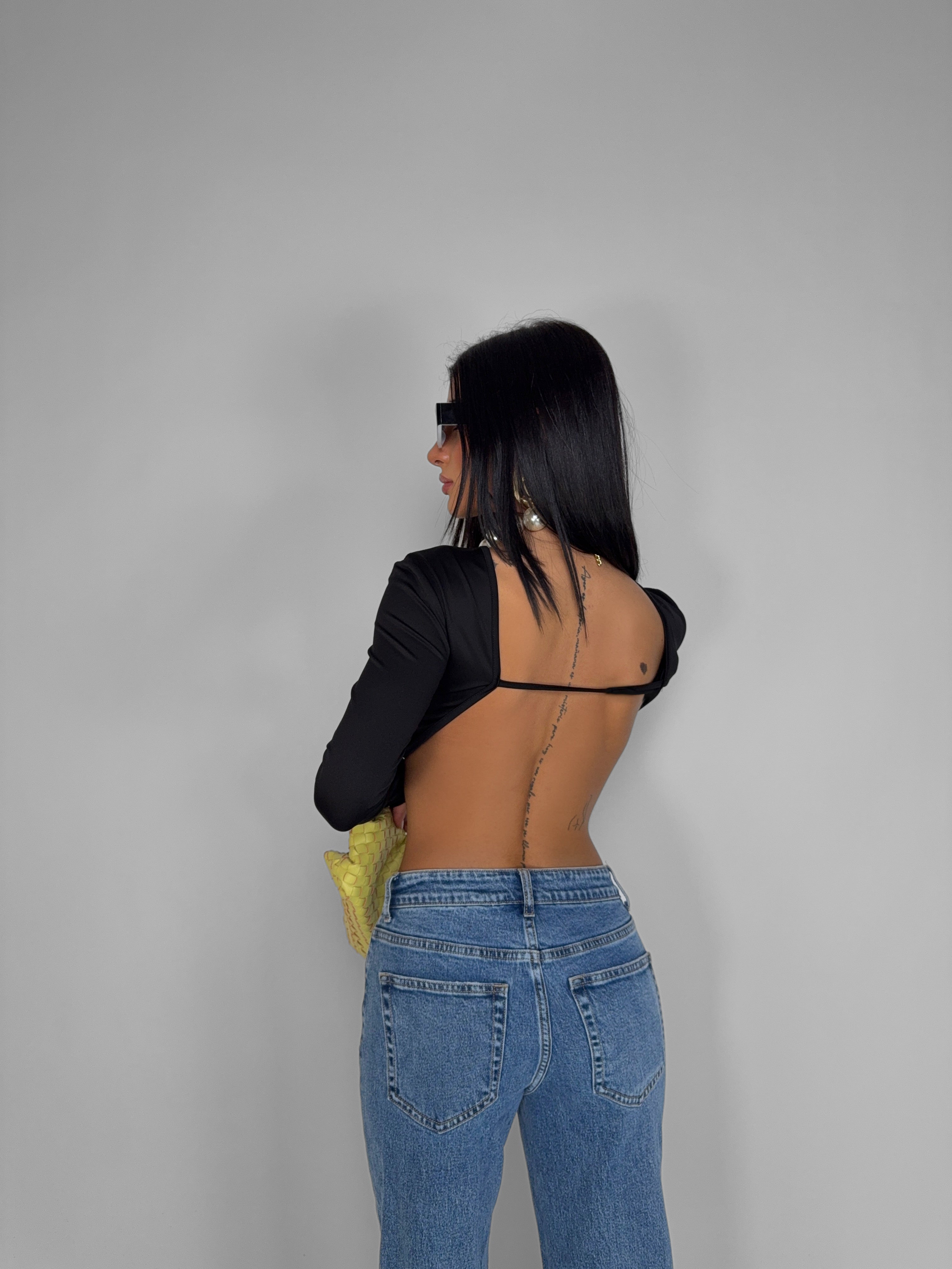 Top Backless Crop