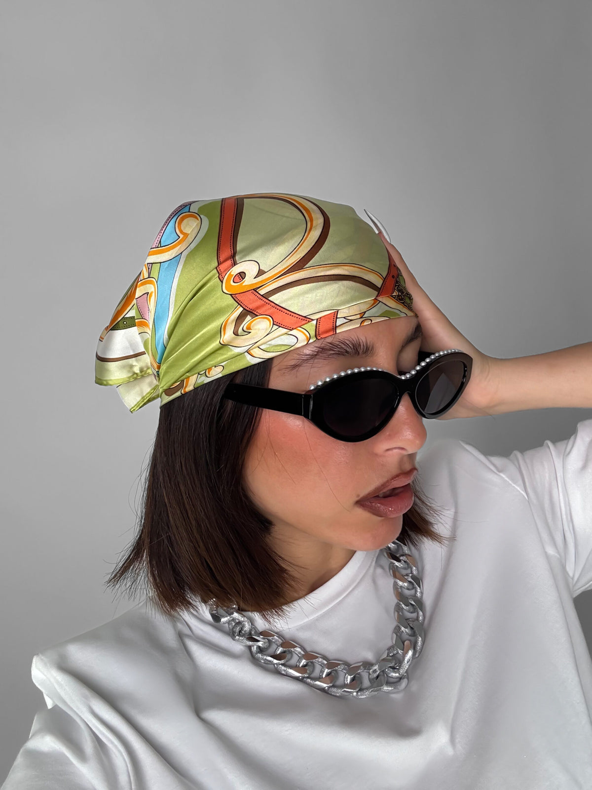 Pastel Chain Bandana