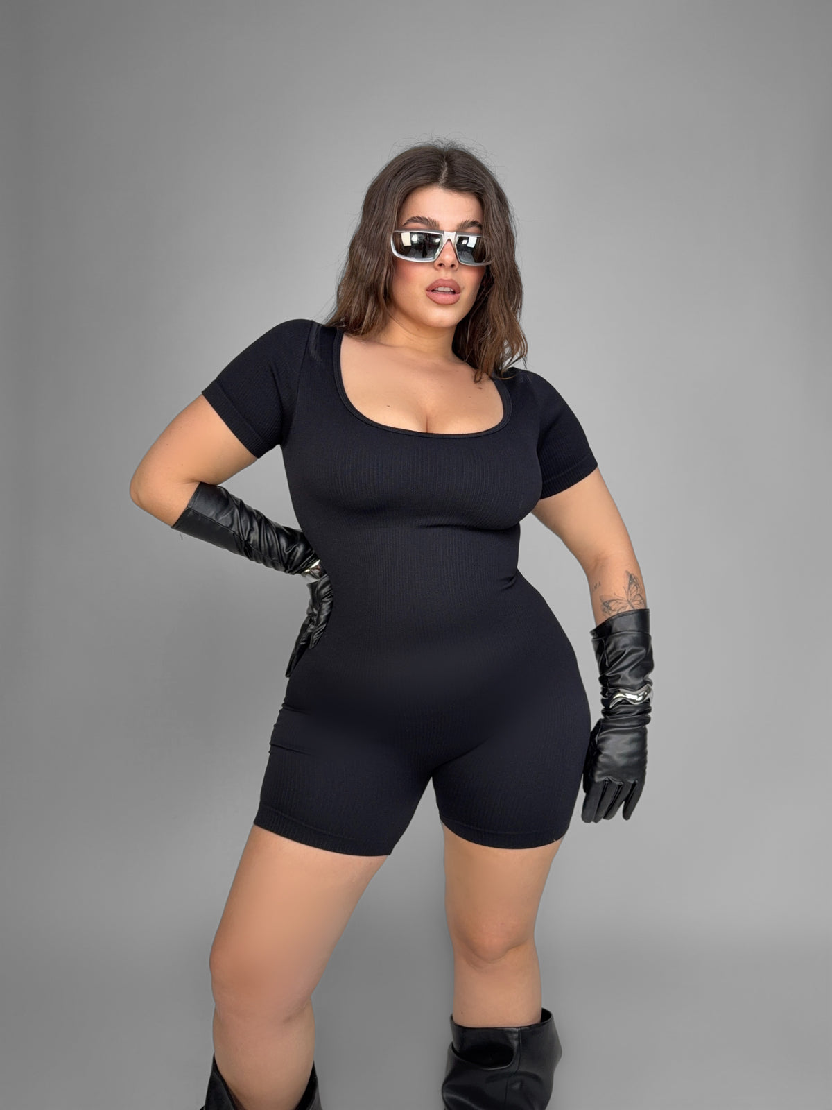 CURVY FIT - True Rib Jumpsuit