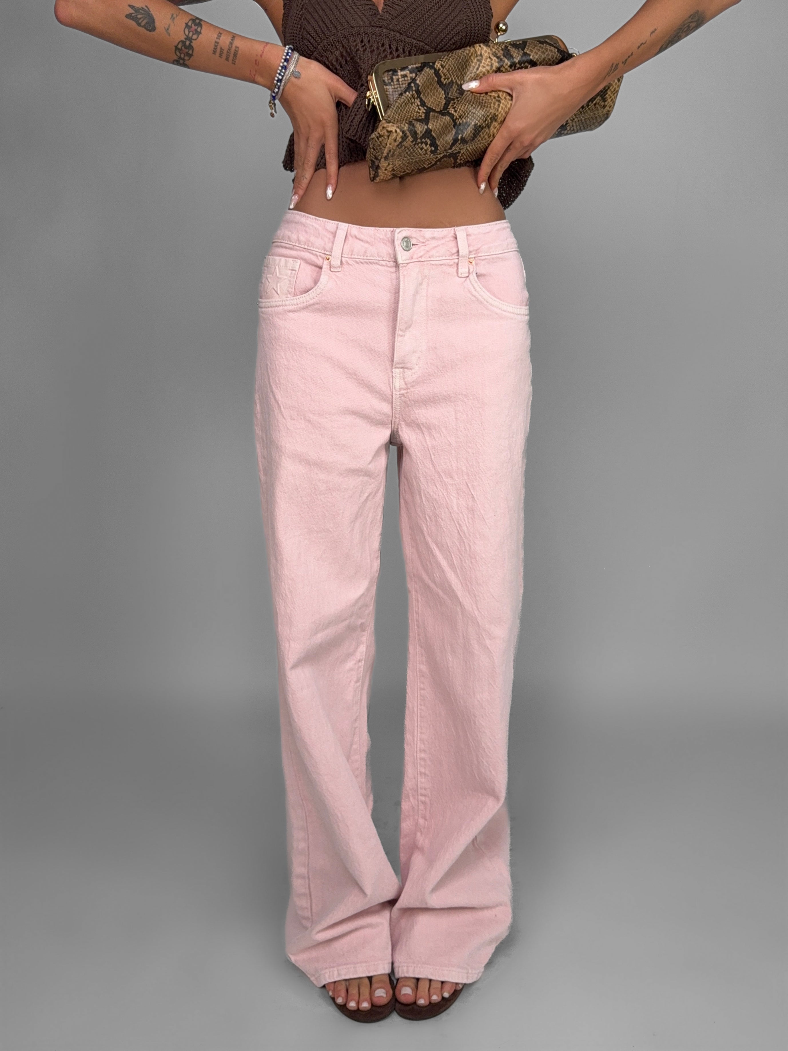 Pink Star Jeans