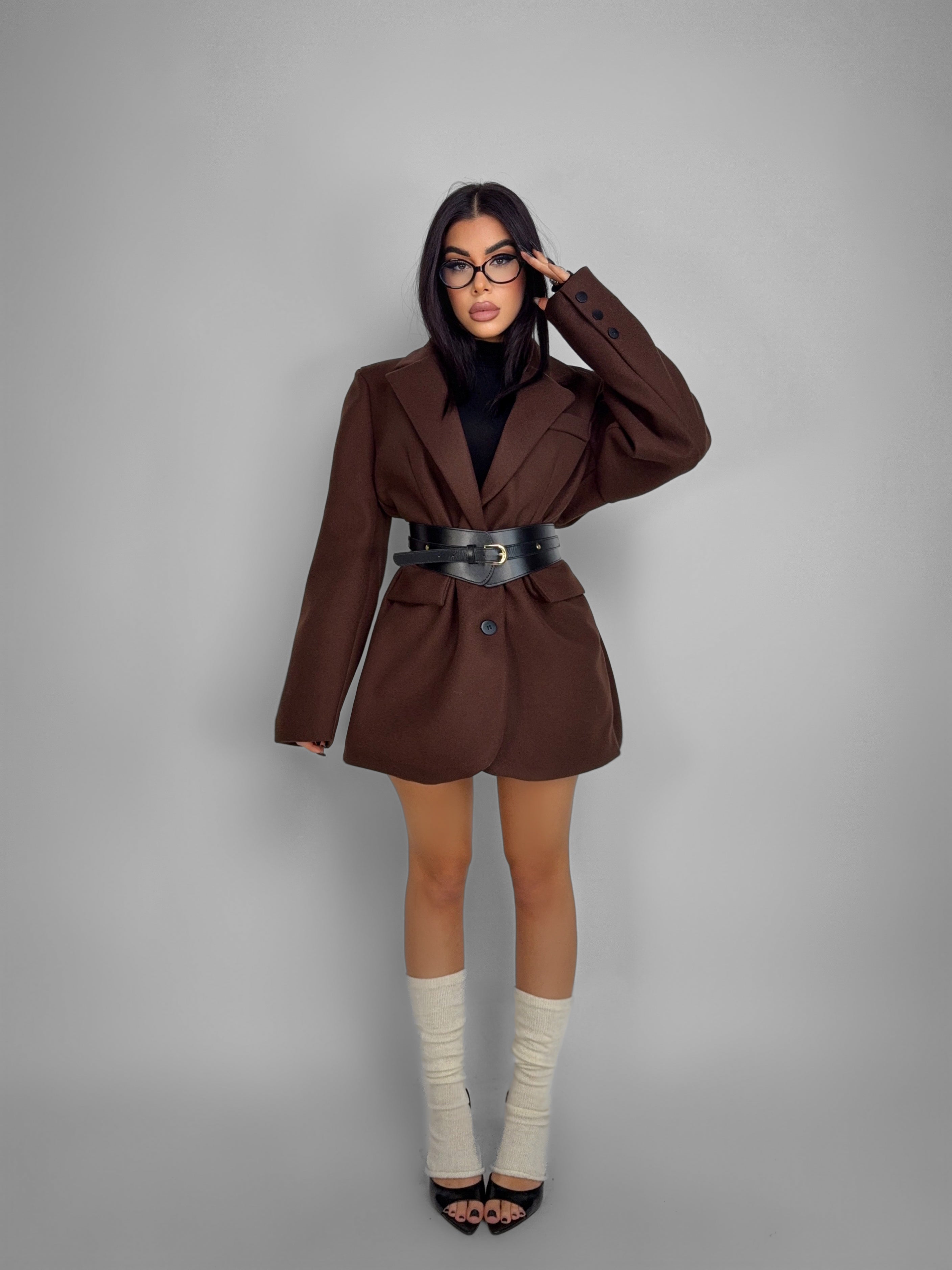 Total Look Warm Over - Brown