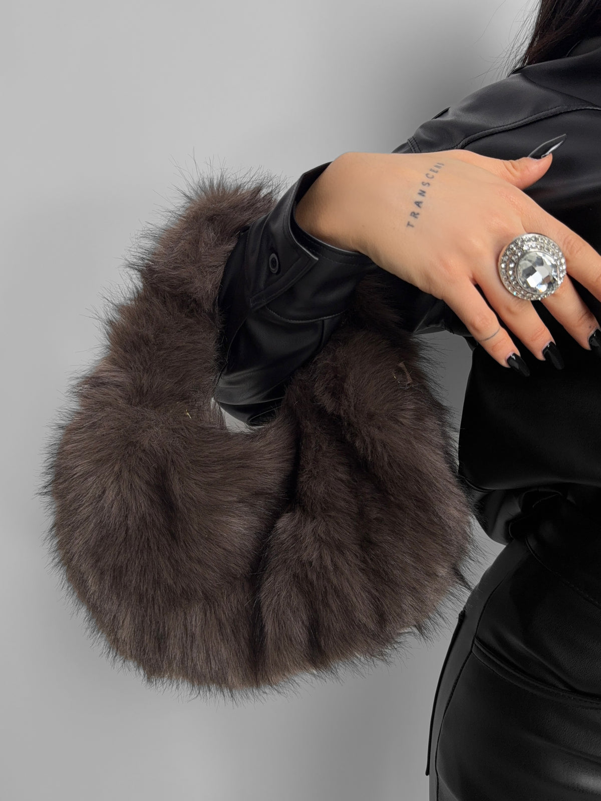 Borsa Fur Soft-Brown