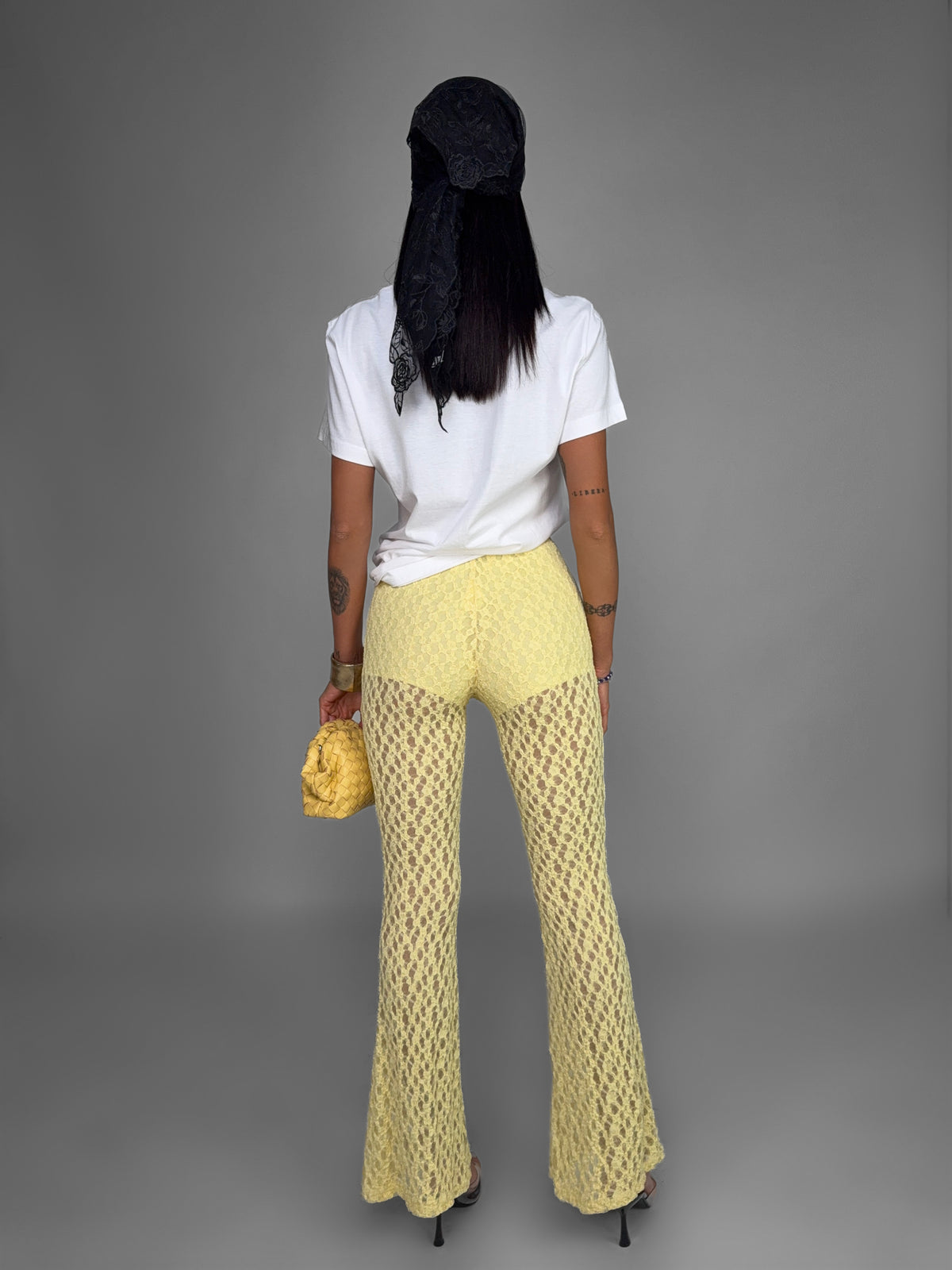Crochet Trousers - Black