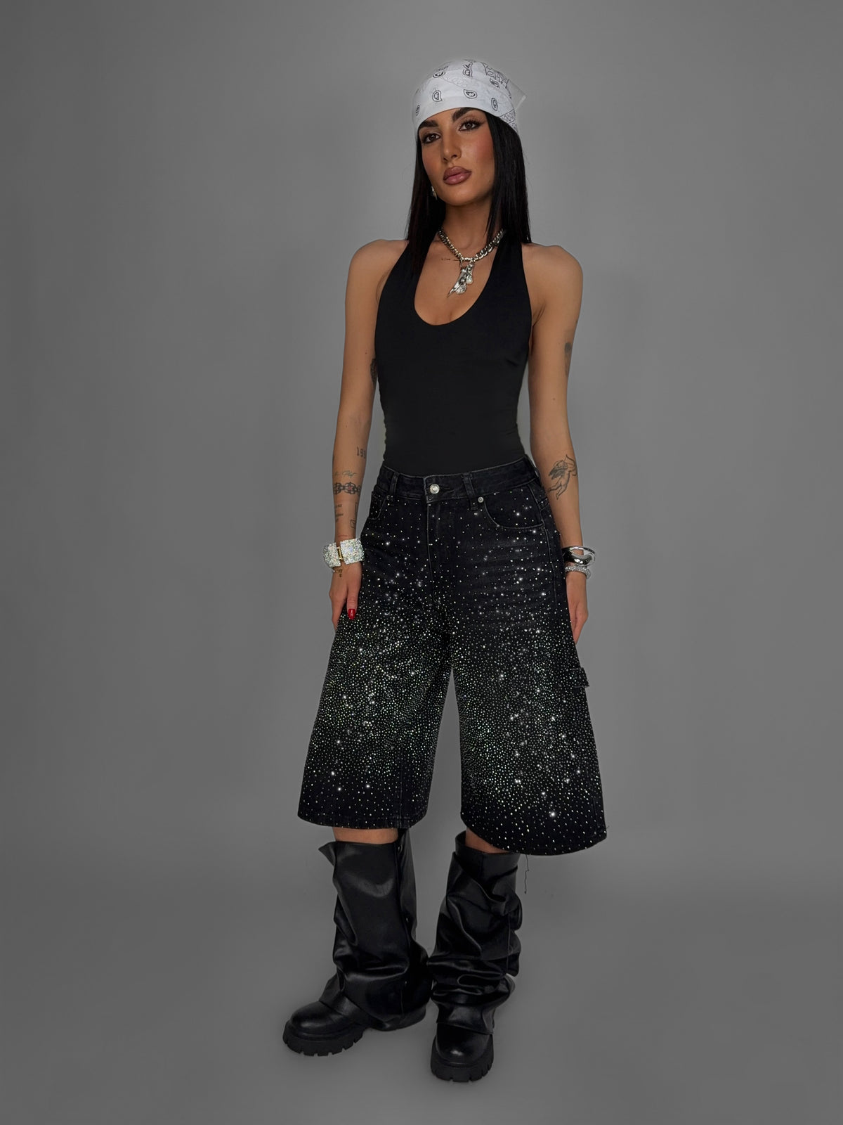 Total Look Black Shiny
