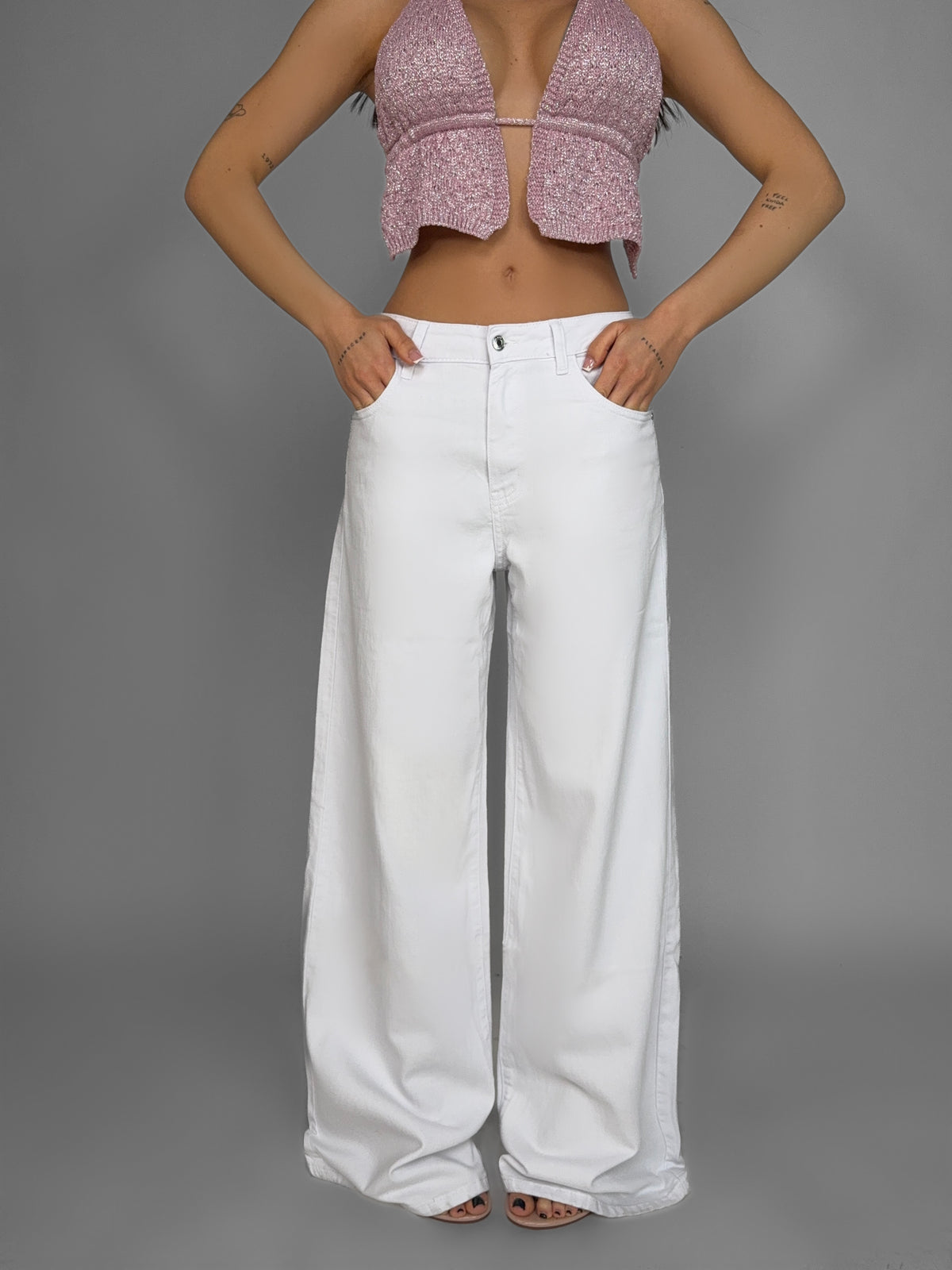Classic White Jeans