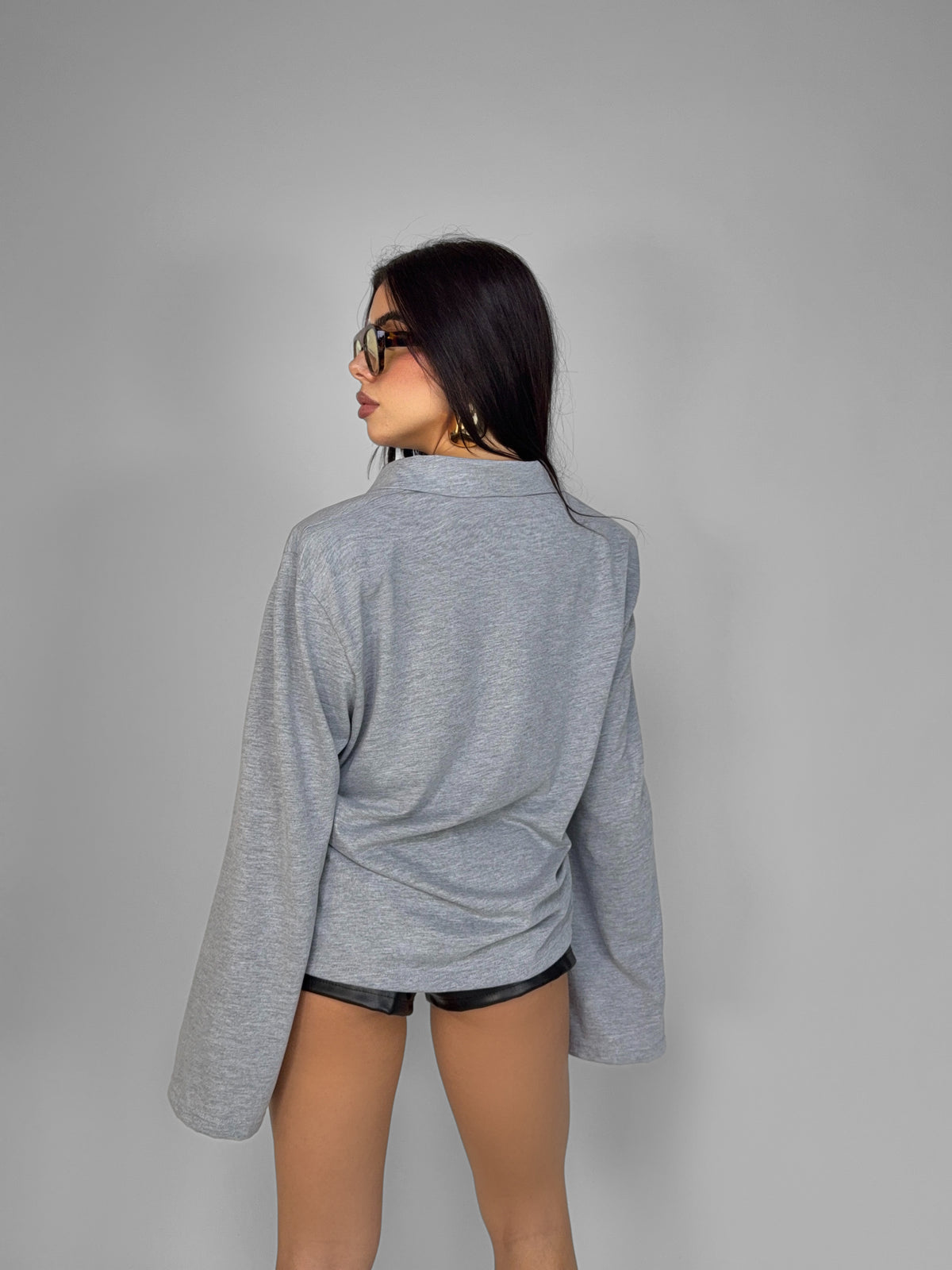 Polo Power Shoulder-Grey