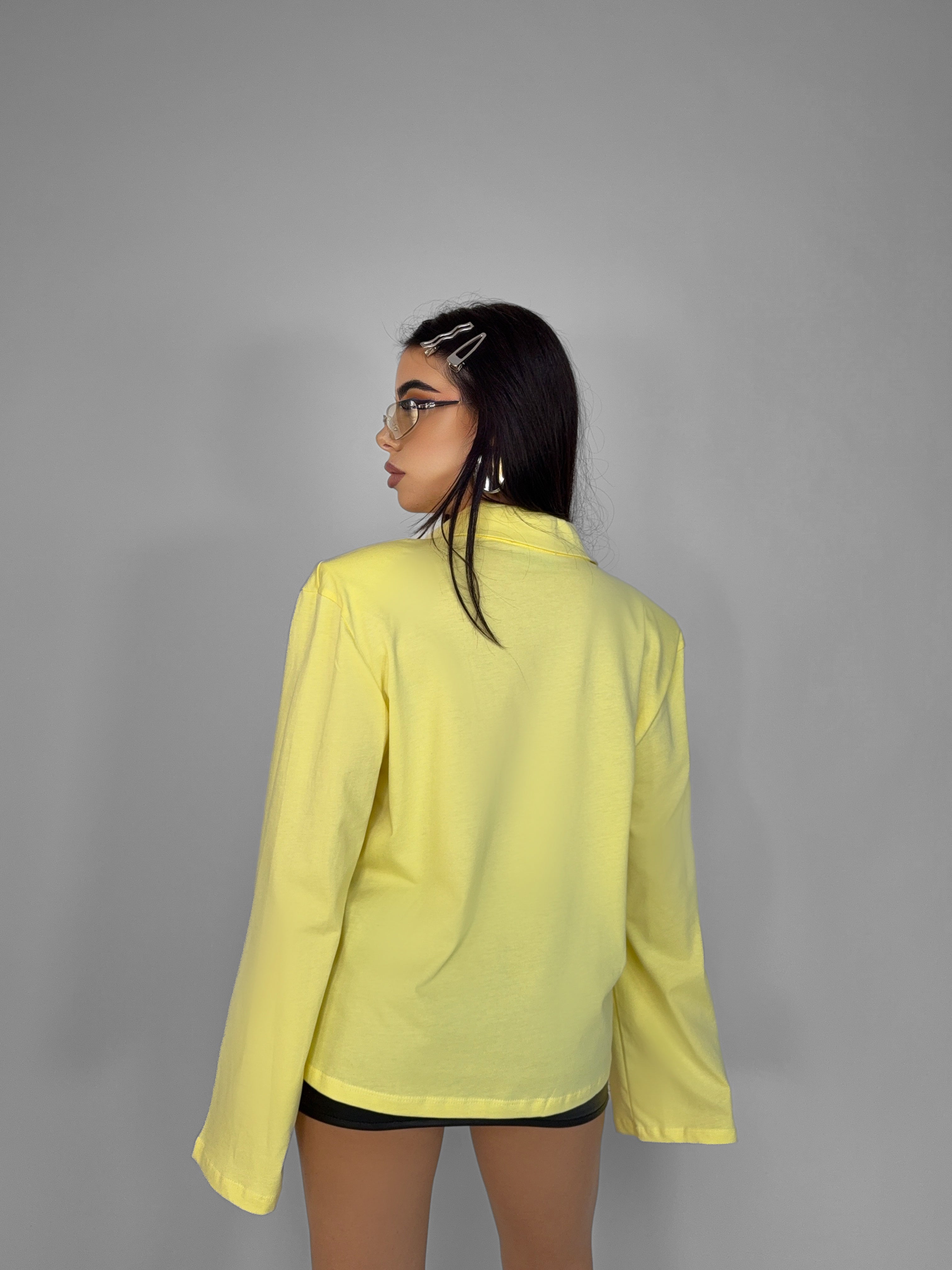 Polo Power Shoulder-Yellow