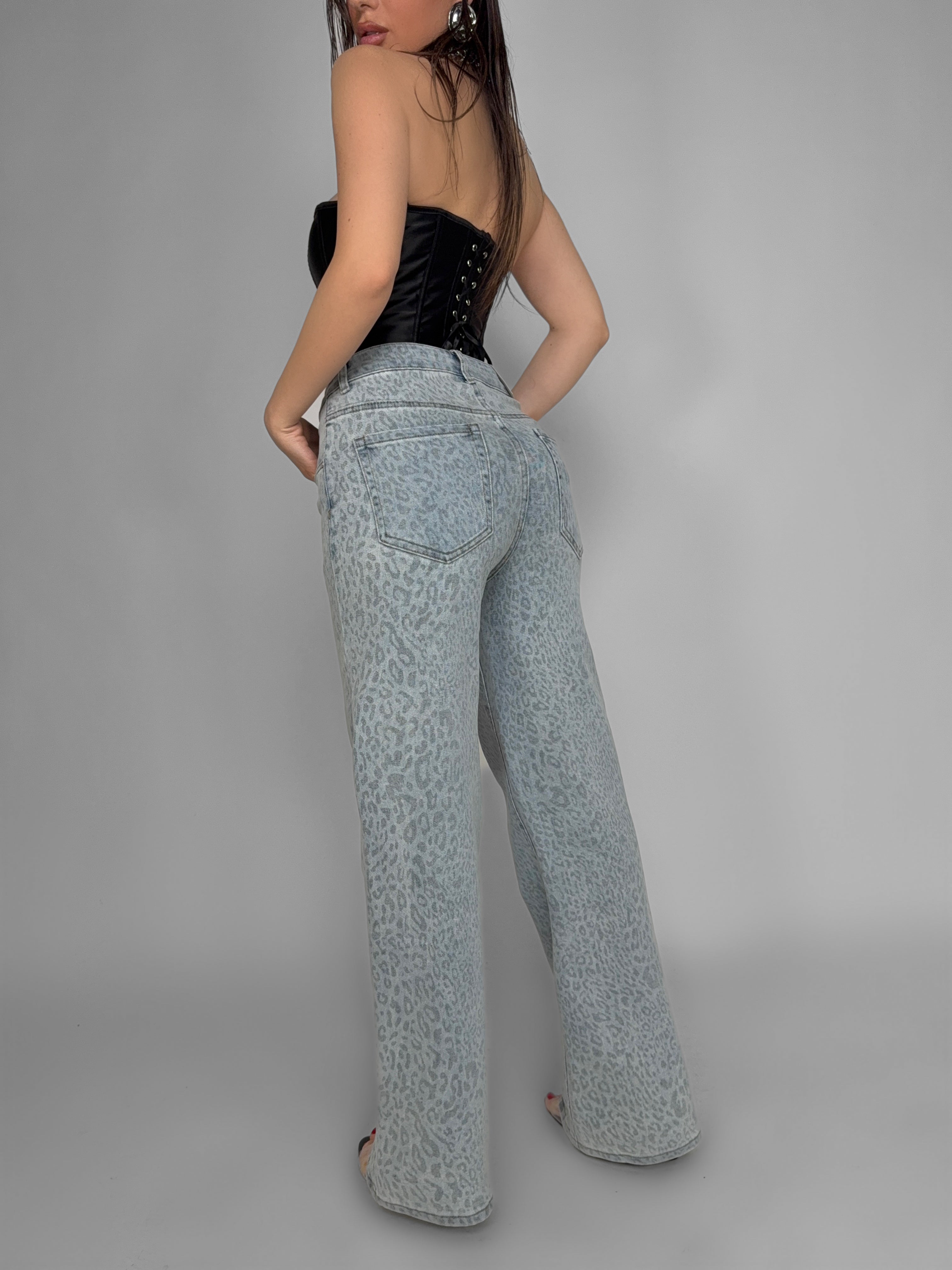 Light Leopard Jeans
