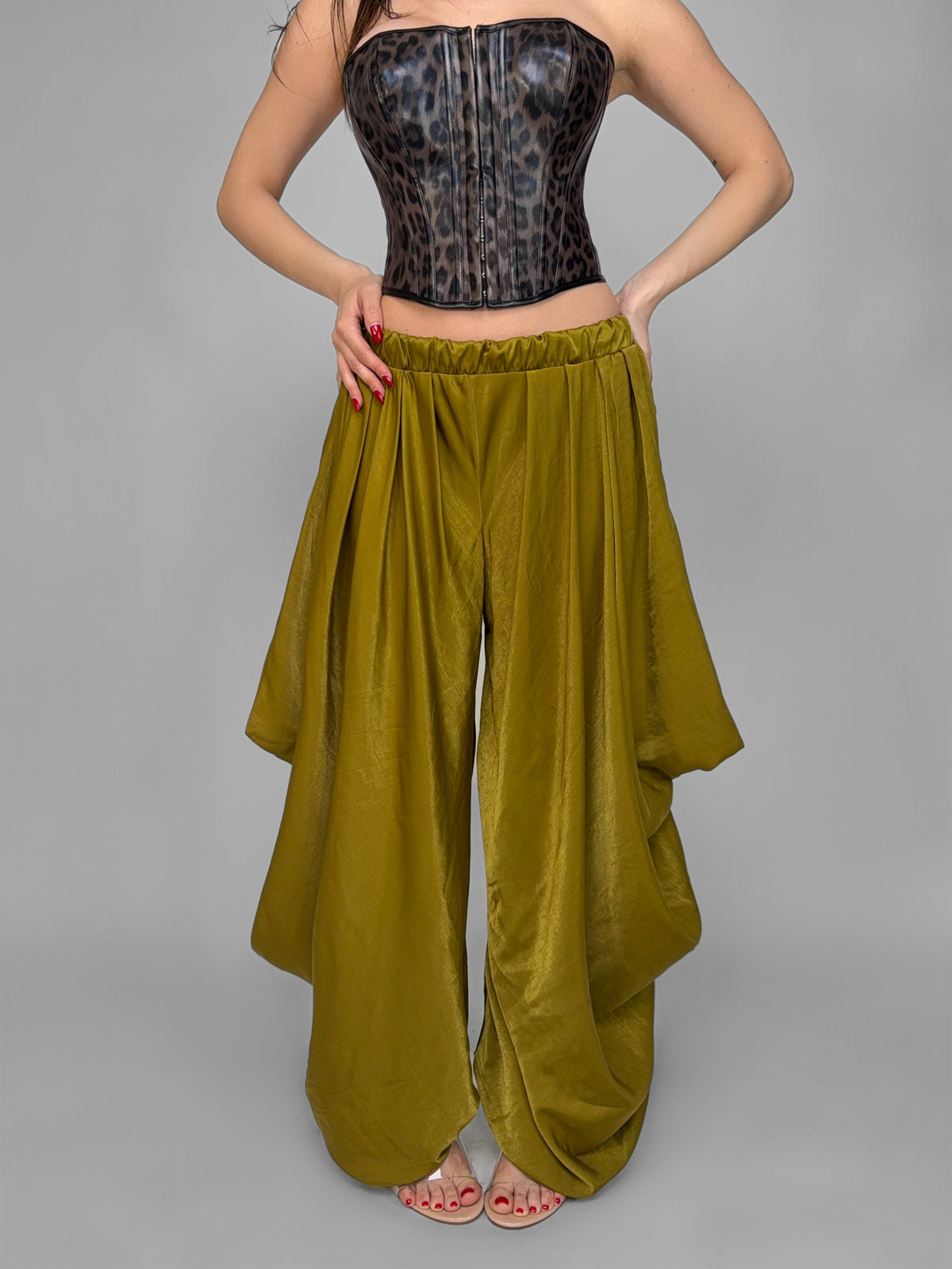 Harem Trousers - Green