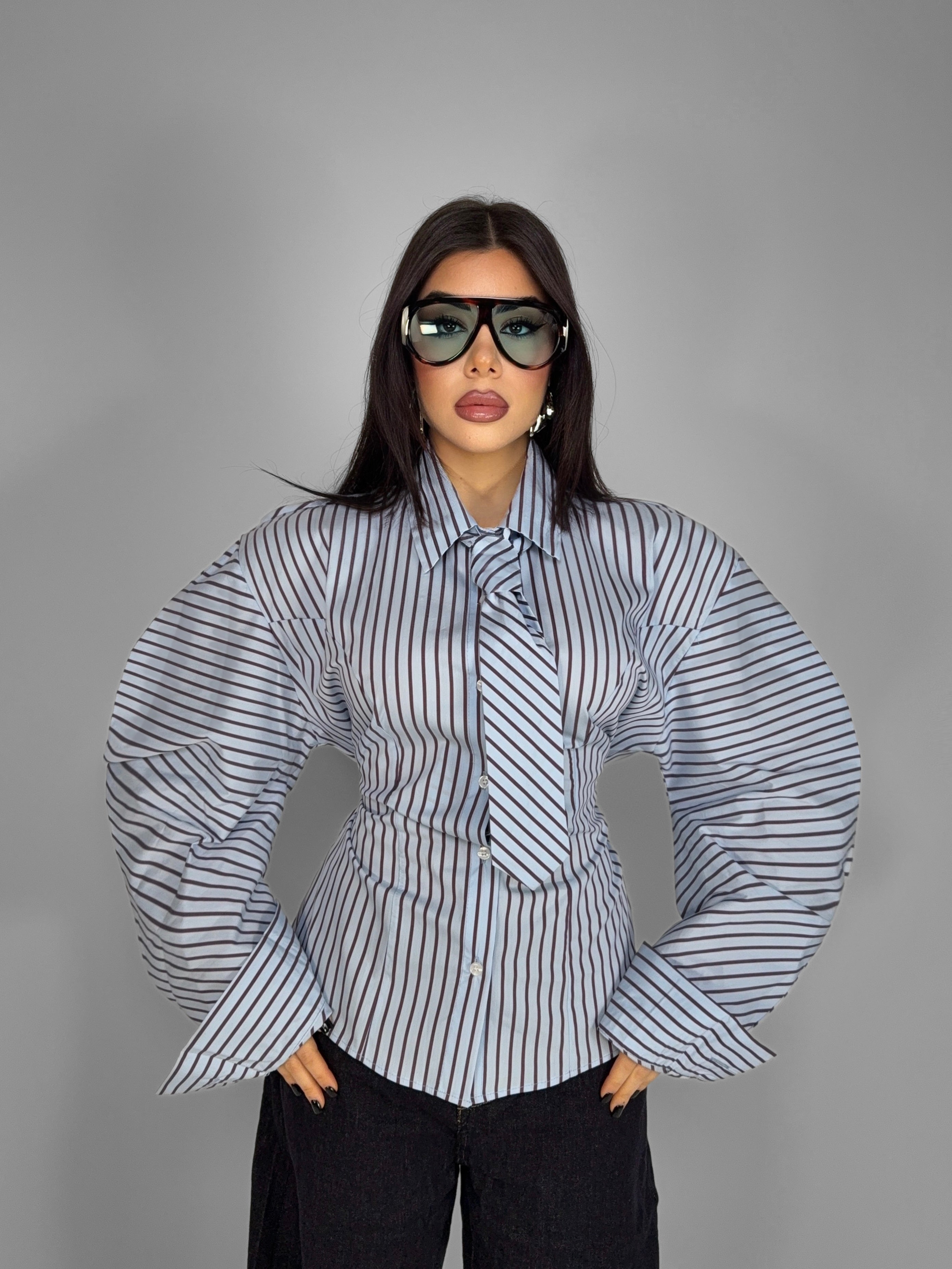Camicia Grace-Blue