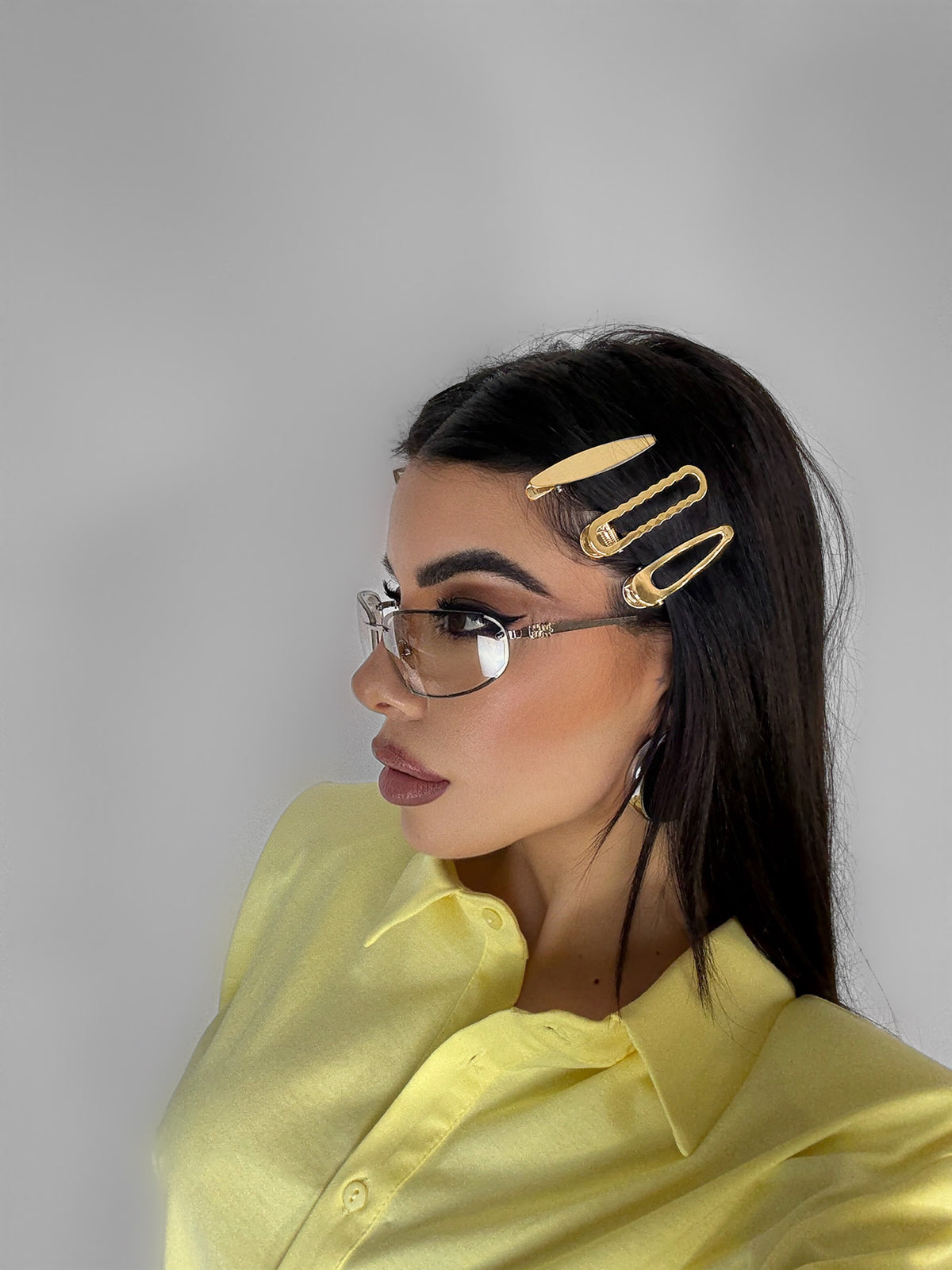 Mollette 5 Pezzi - Golden