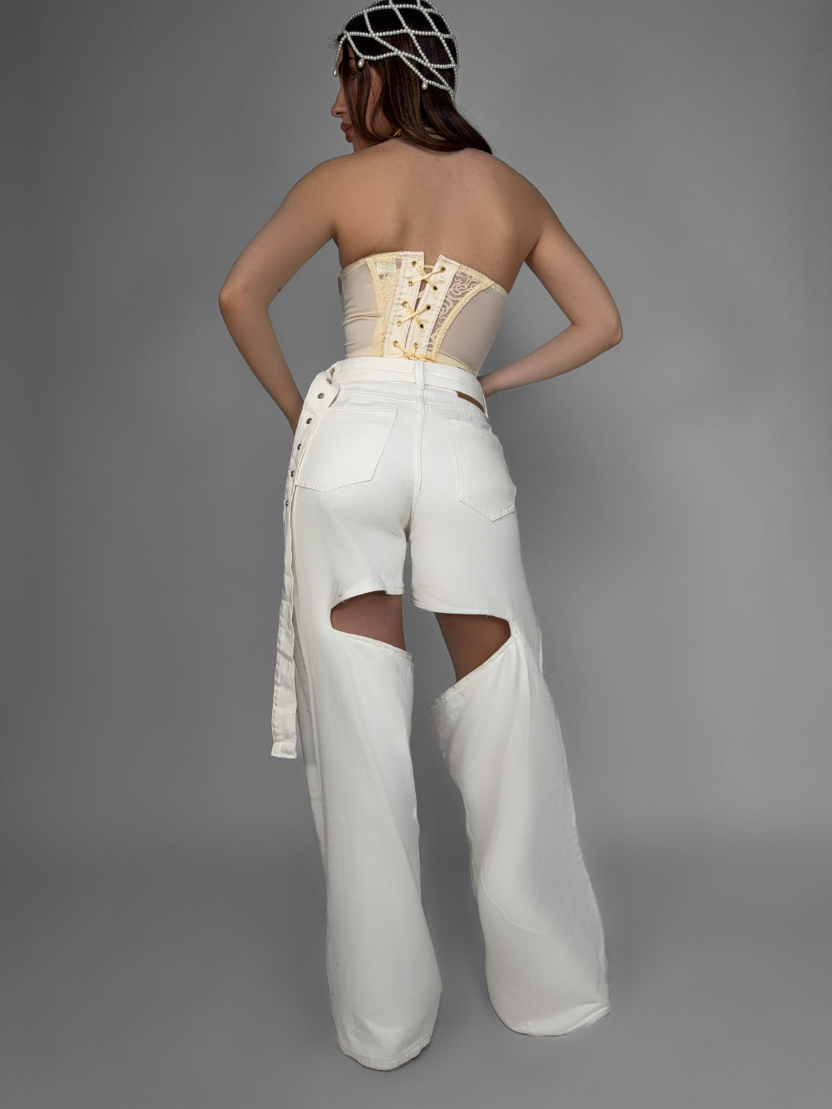 Jeans Trend Cut - White