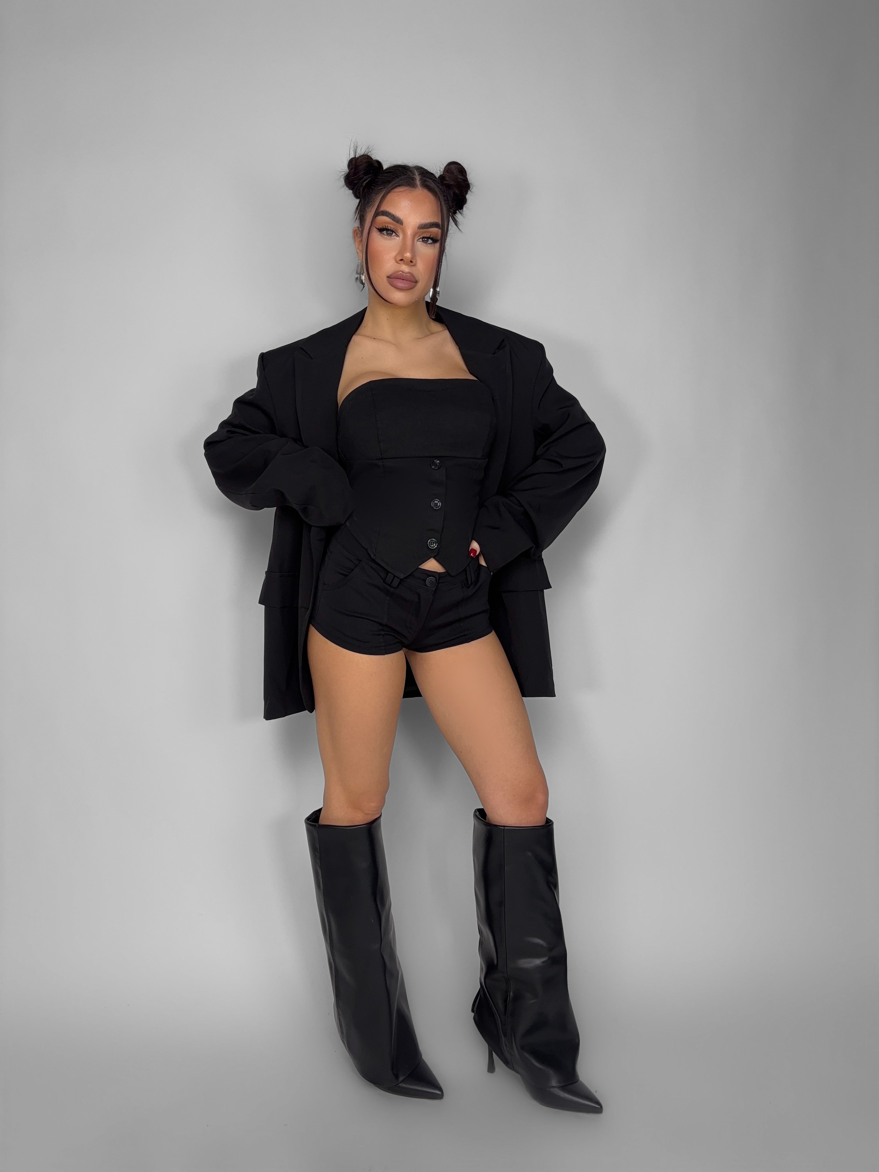 Total Look Honey Button