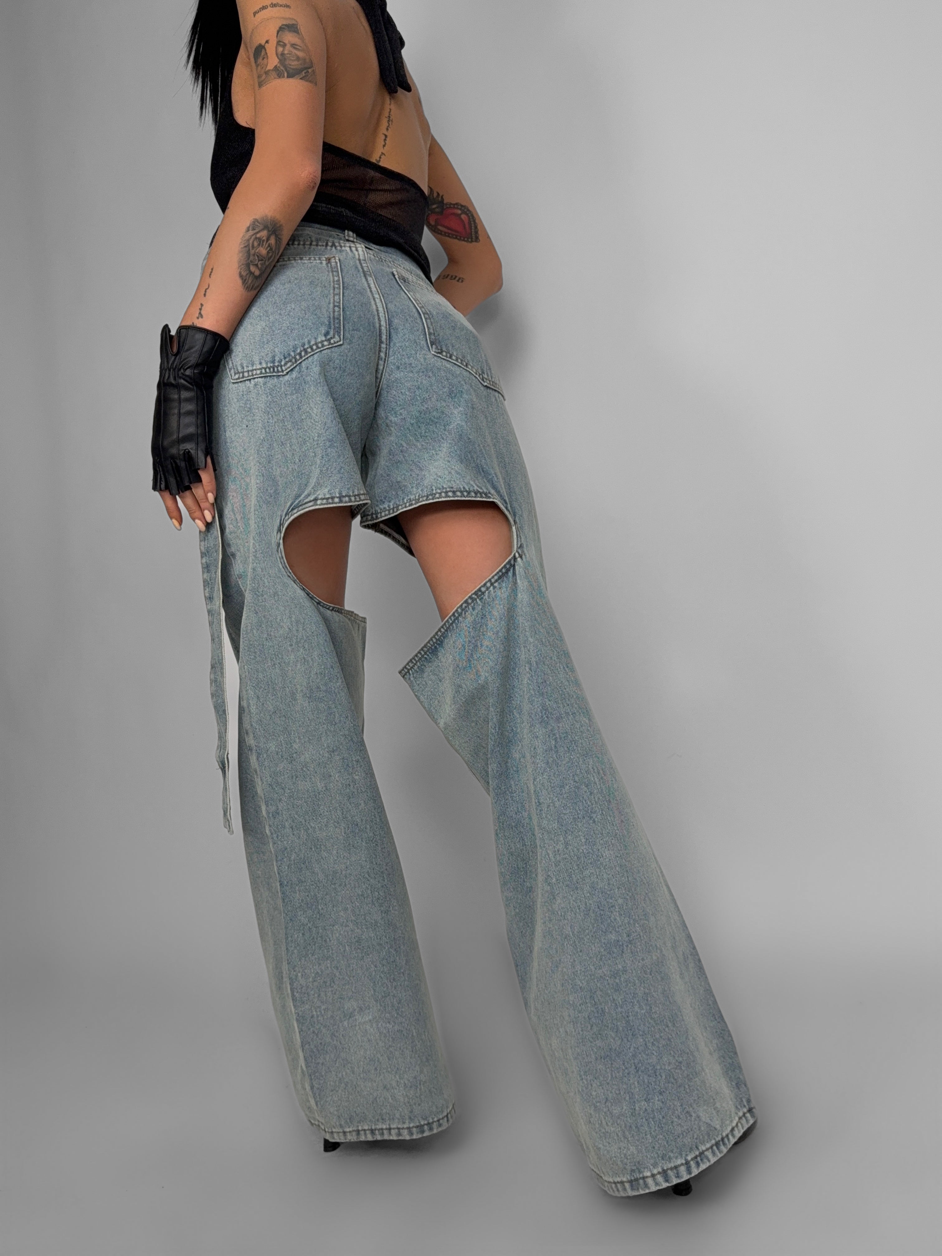 Jeans Trend Cut-Denim