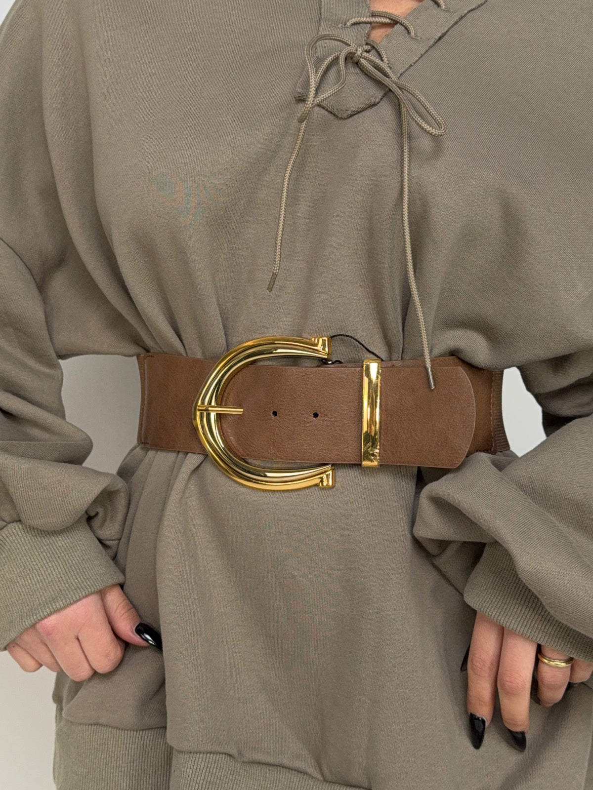 Golden Control Belt-Brown