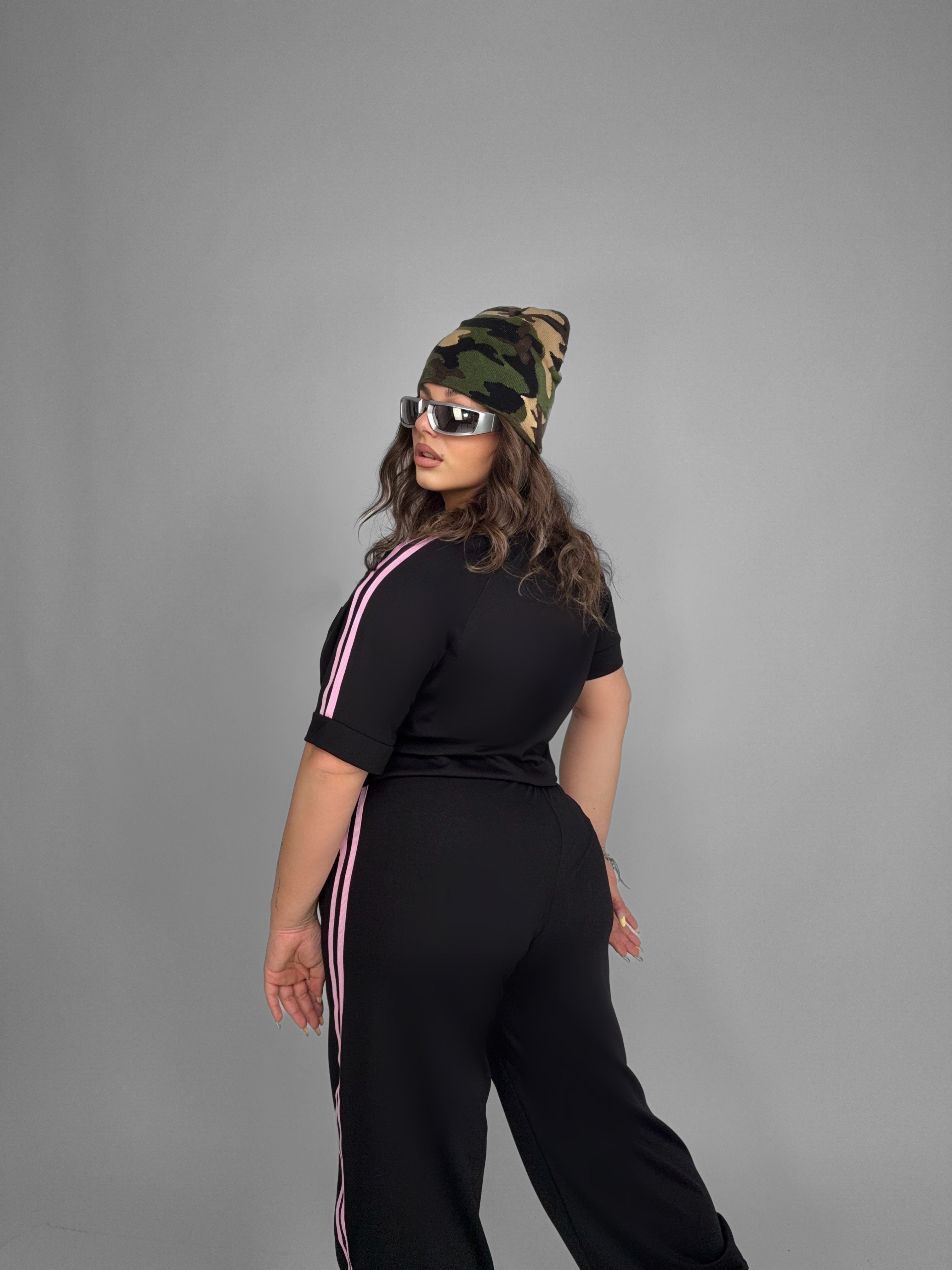 CURVY FIT -Completo Urban Stripe
